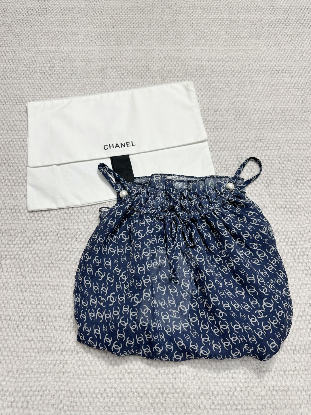 CC 25 Camisole Blue Silk