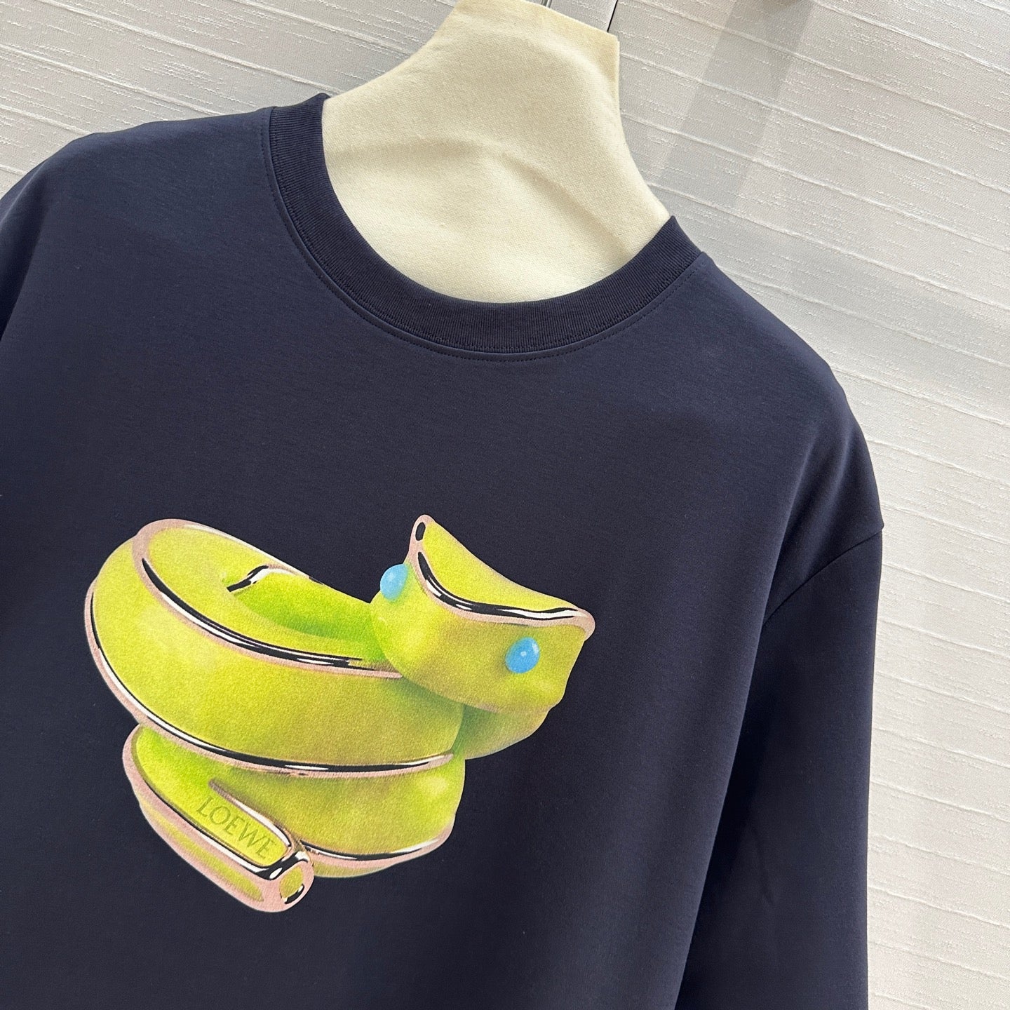 Loewe 25 T-shirt Dark Blue Cotton