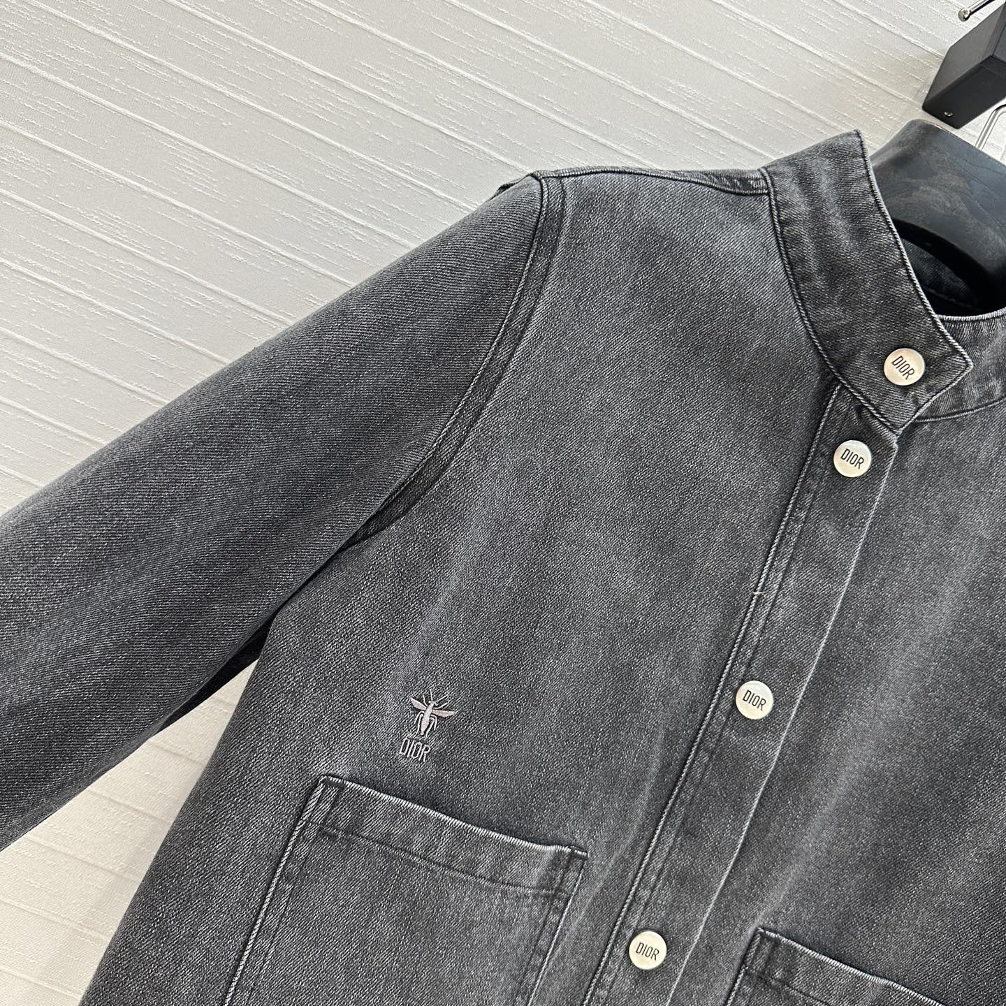 CD Denim Jacket Black Cotton