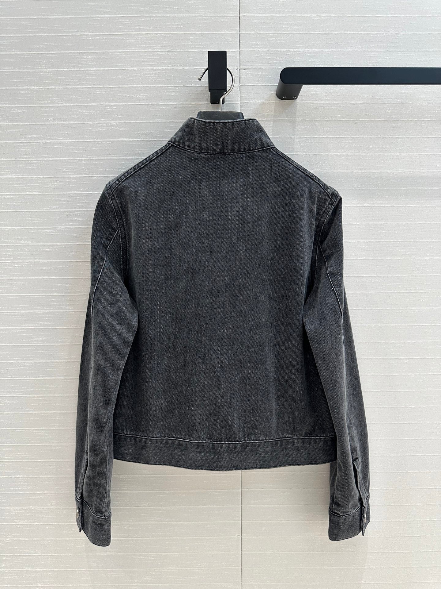 CD Denim Jacket Black Cotton