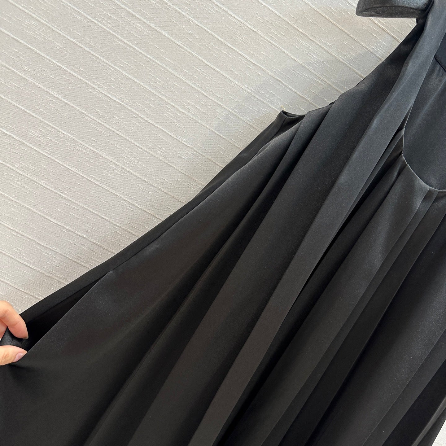 Loewe Dress Black Polyester Fiber