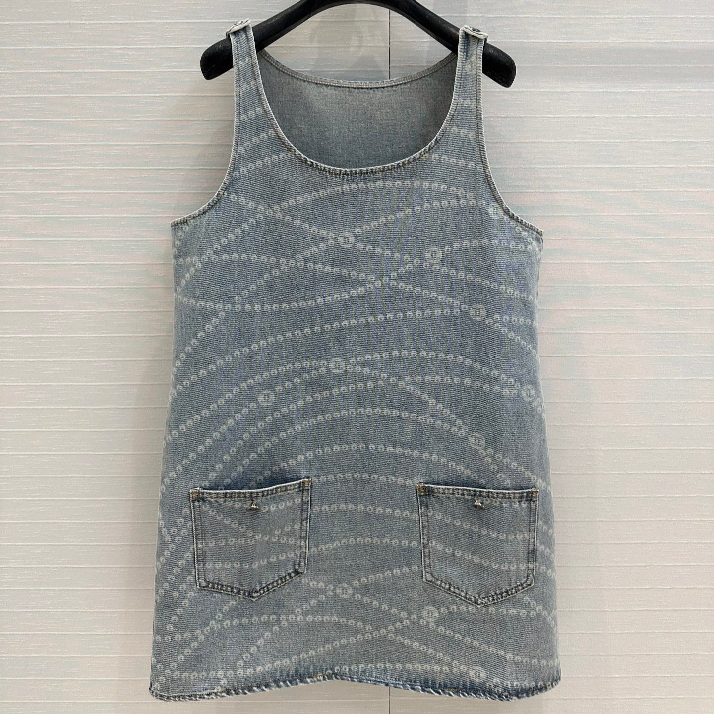 CC Denim Dress Blue Cotton