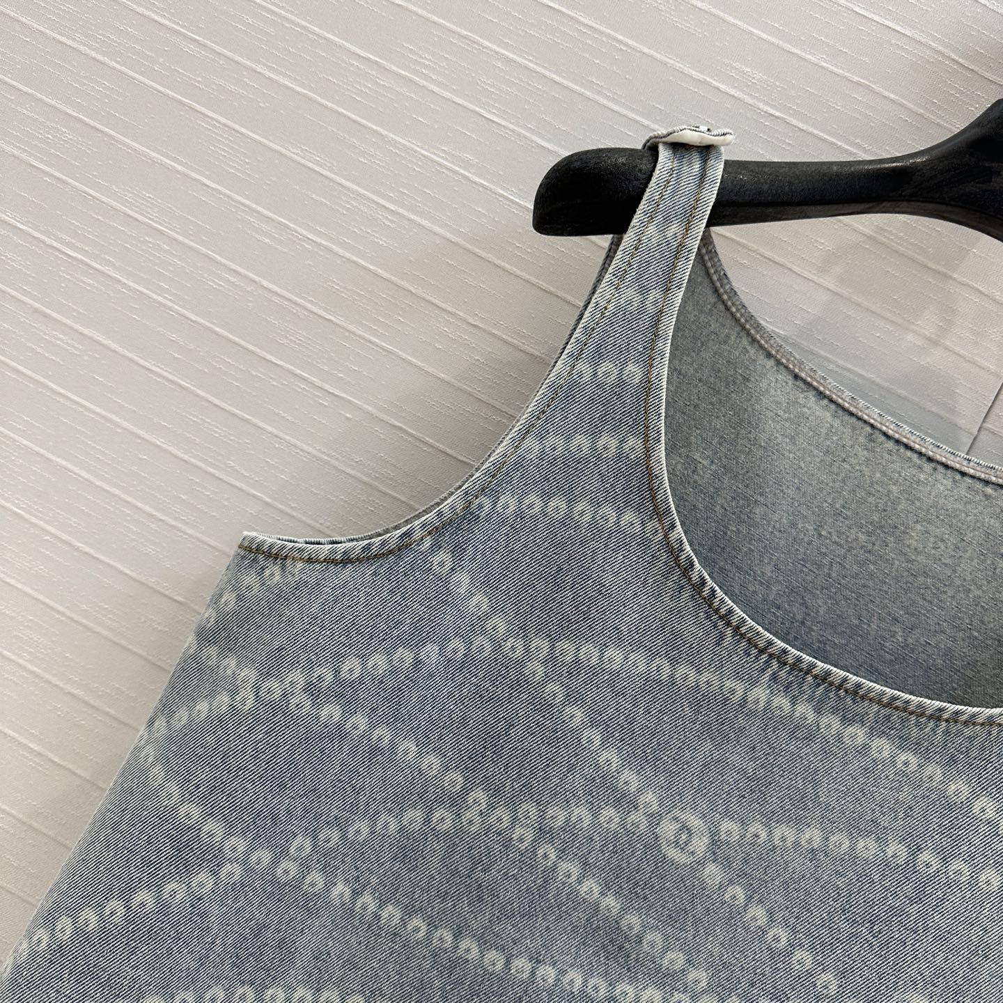 CC Denim Dress Blue Cotton