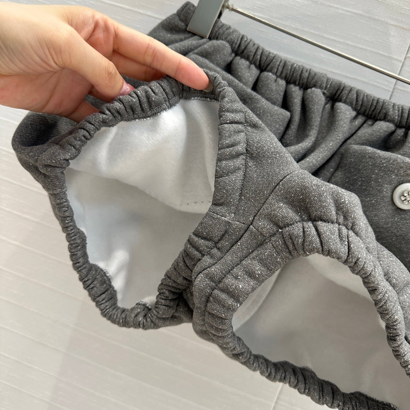 CC 25 Short Gray Cotton