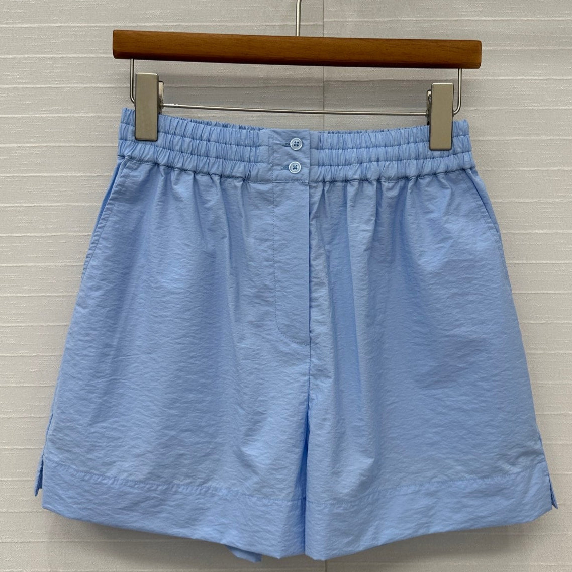 Loewe Short Blue Cotton