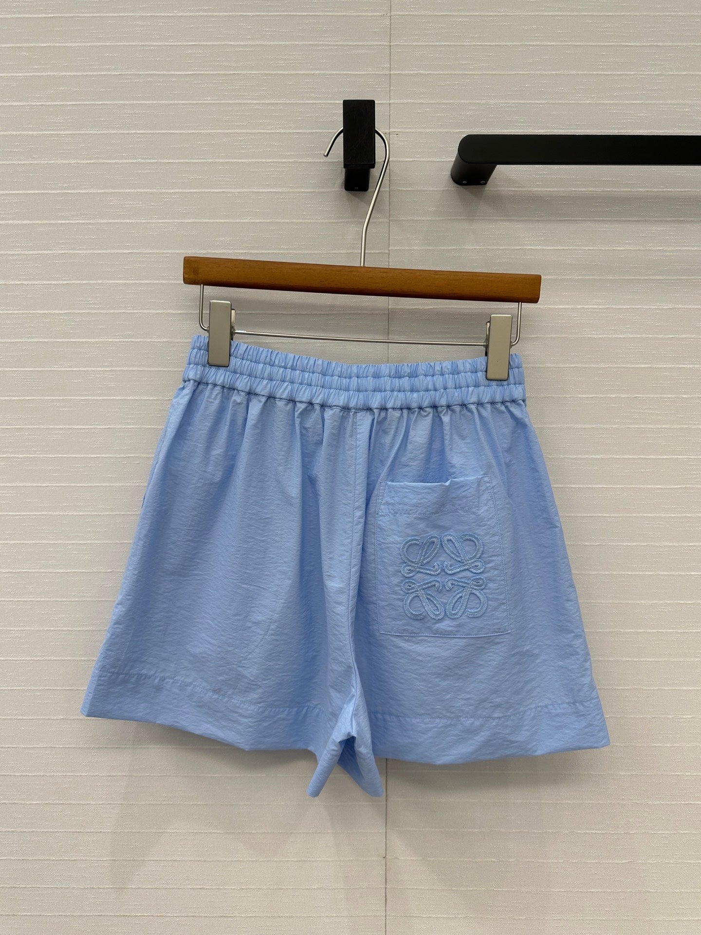 Loewe Short Blue Cotton
