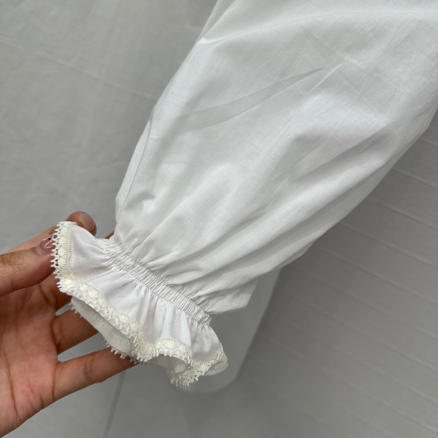 Prada 25 Long Shirt White Cotton