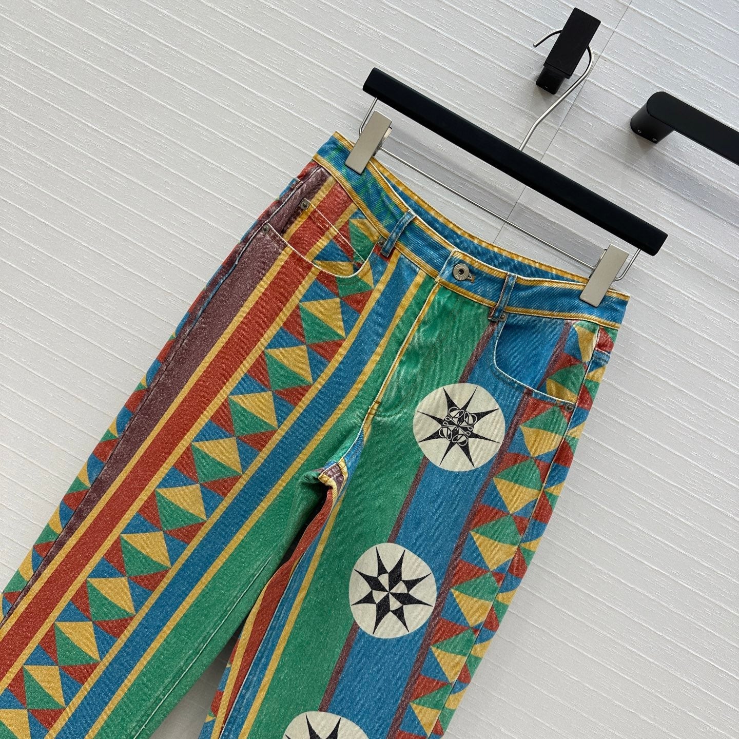 Loewe Pants Multicolor Cotton