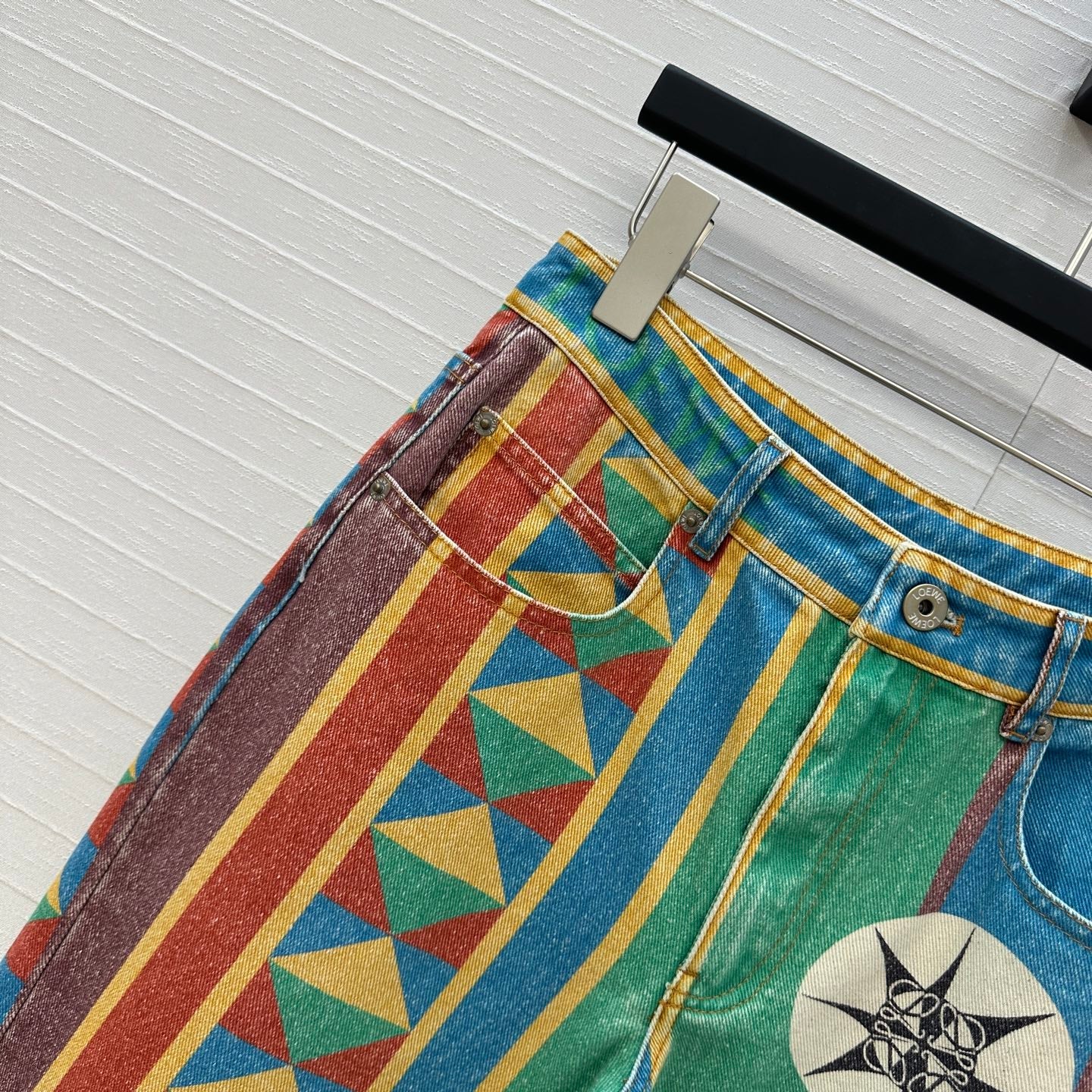 Loewe Pants Multicolor Cotton