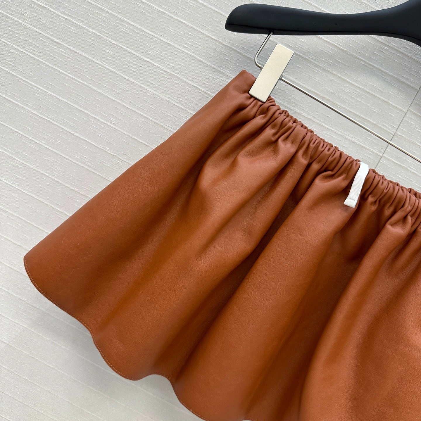 Miu Miu 25 Set Orange Brown Leather