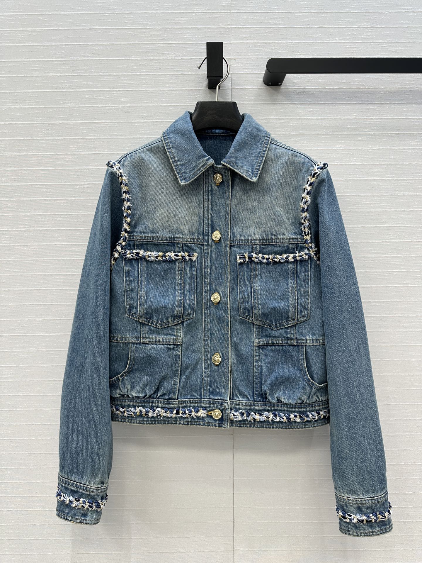 CC 25 Denim Jacket Blue Cotton