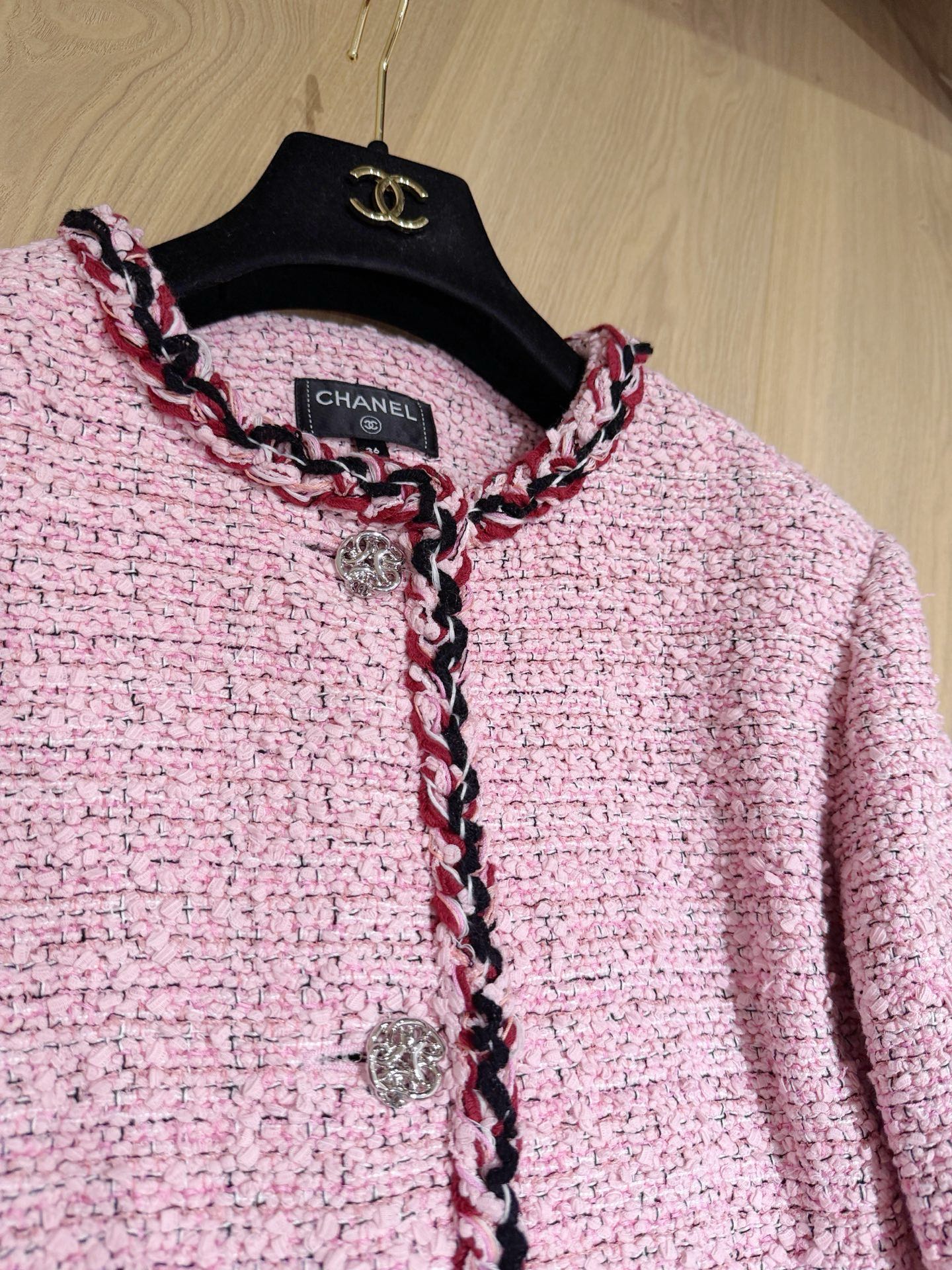 Chanel 2026 Jacket Pink Wool 418413