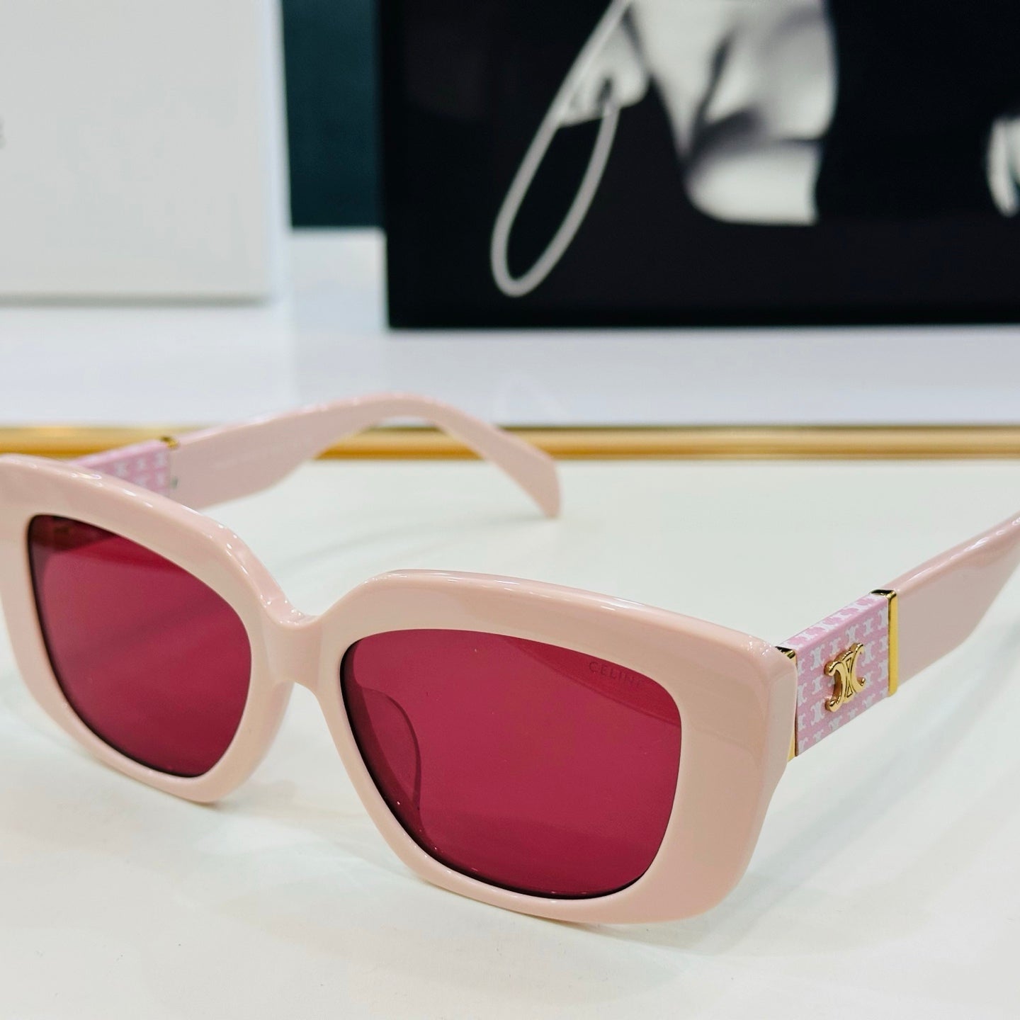 TRIOMPHE SUNGLASS CL40168U IN ACETATE