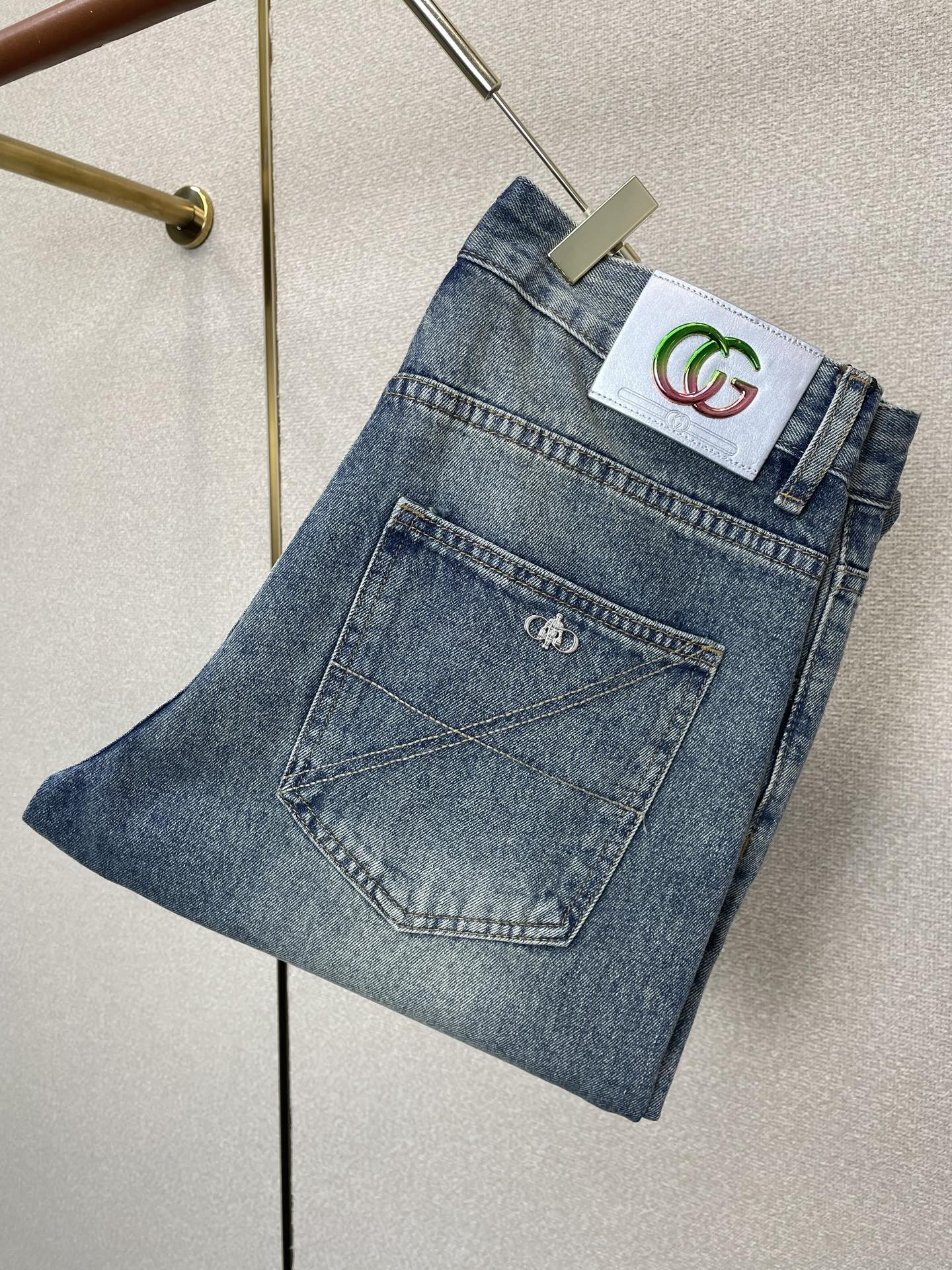 GC 2026 Men's Casual Jeans Blue Denim 698974