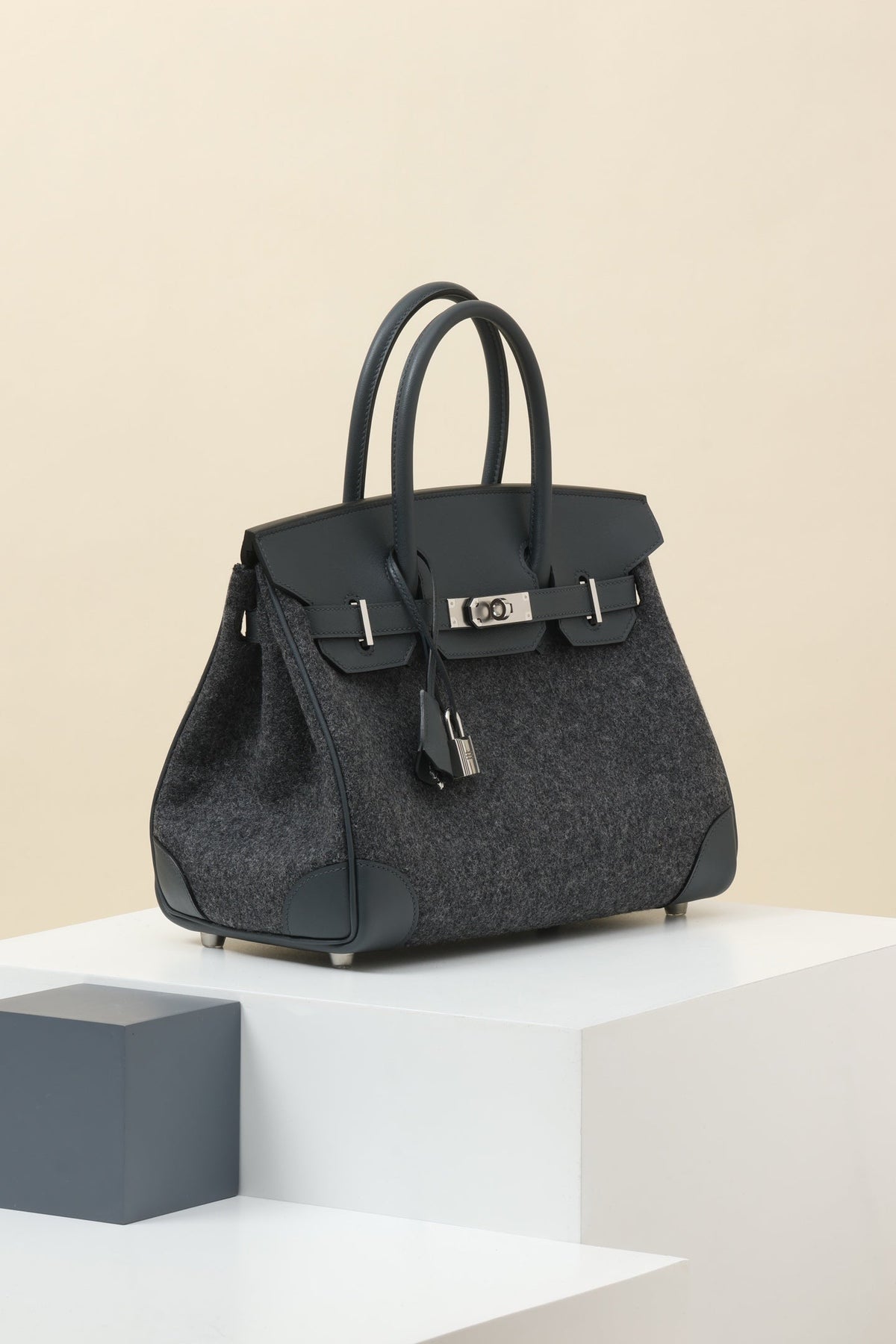 High-end Hermes 2026 Birkin 30cm Felt/Swift Leather