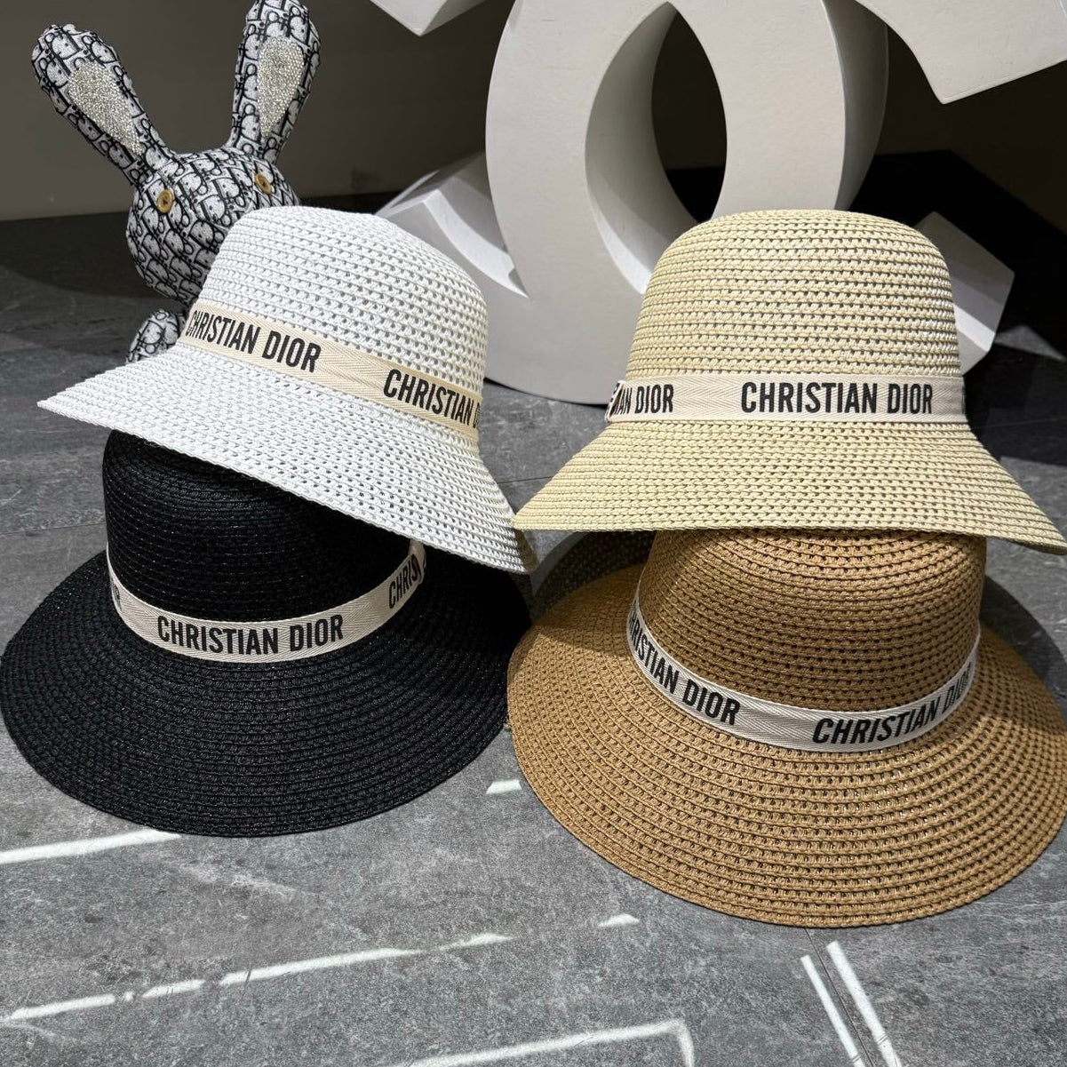 Dior Wide Brim Straw Hat 280801