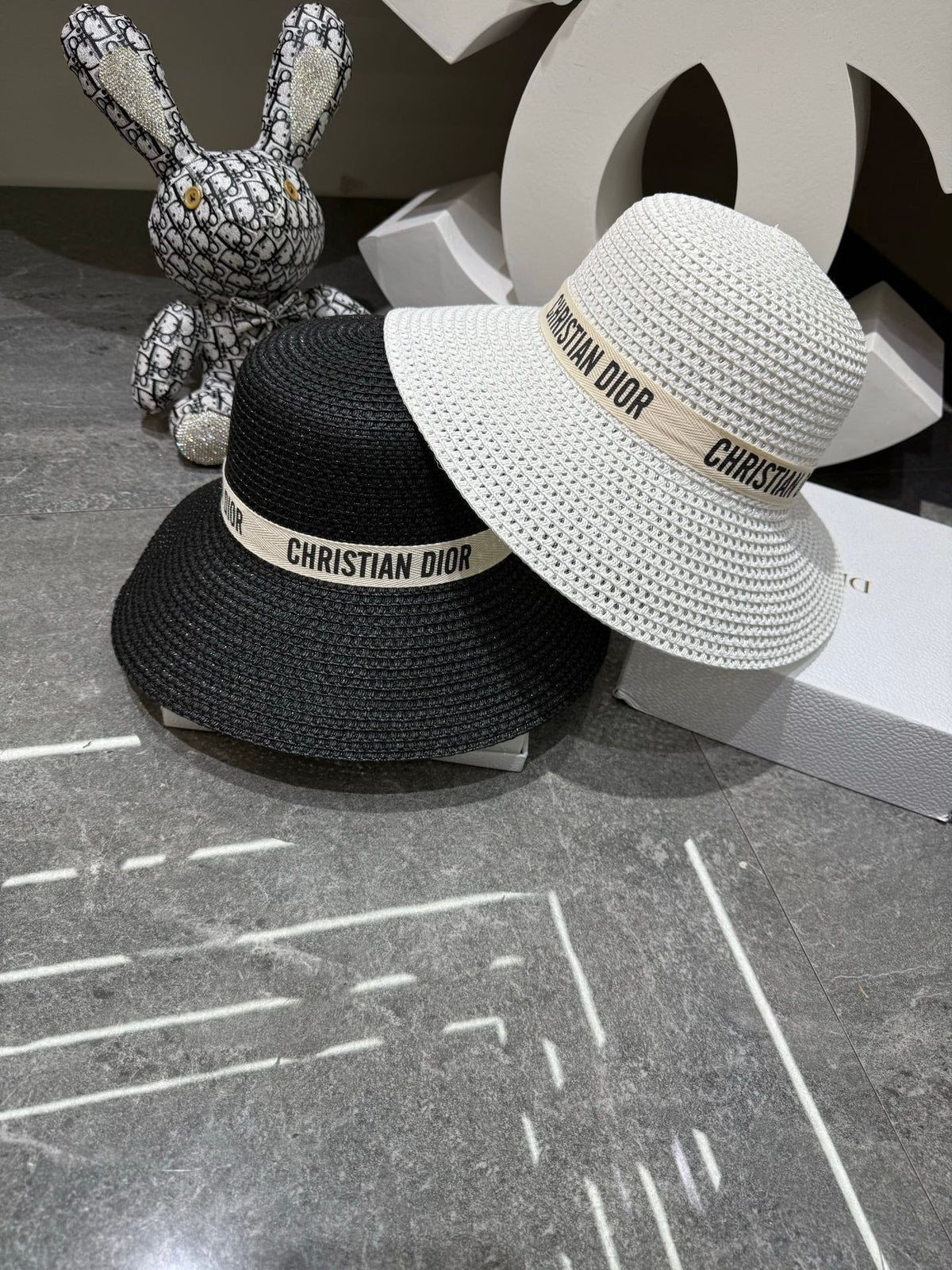 Dior Wide Brim Straw Hat 280801