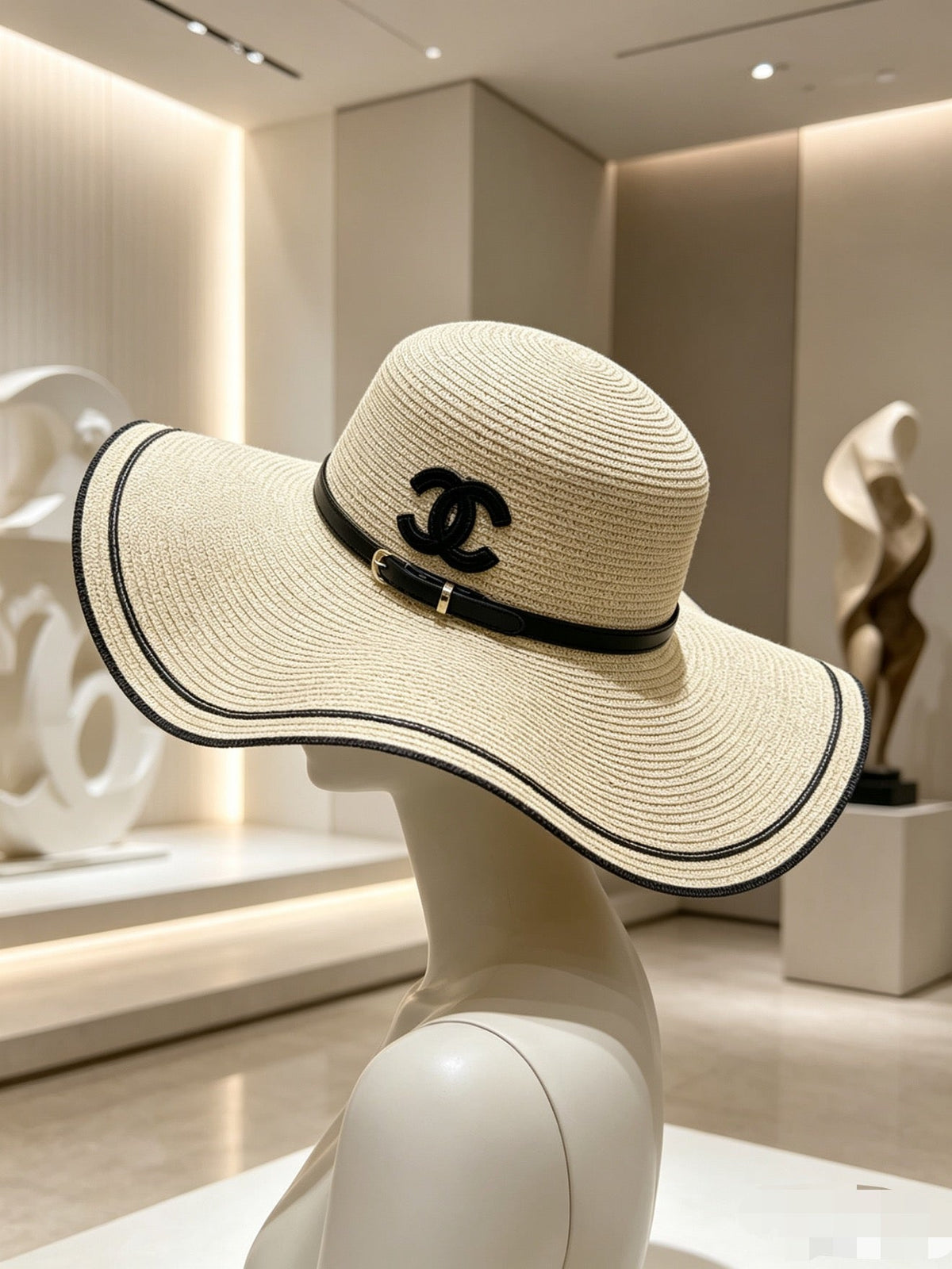 Chanel Straw Hat 380742
