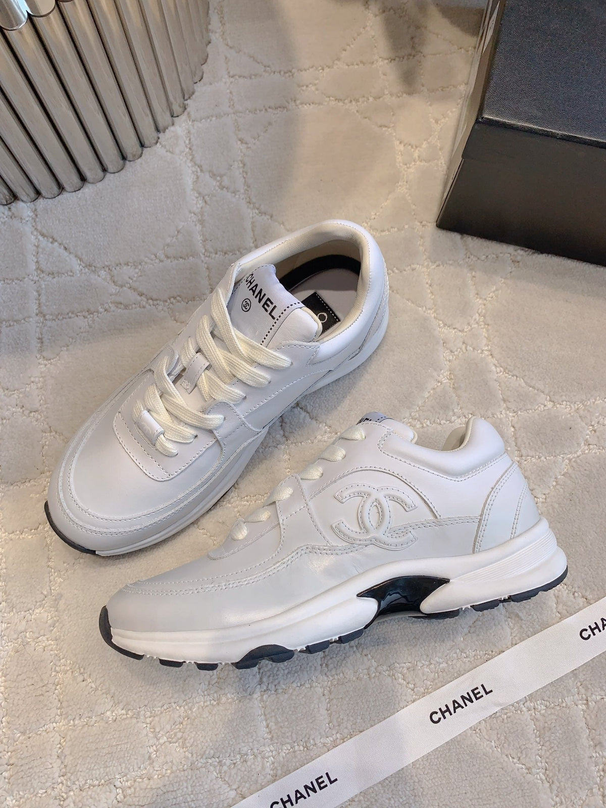 Chanel 2026 Platform Sneakers Leather 183768