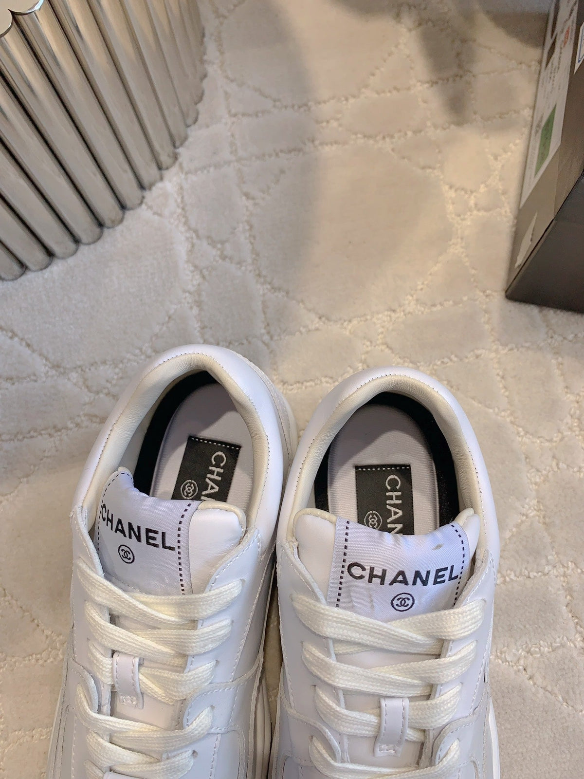 Chanel 2026 Platform Sneakers Leather 183768
