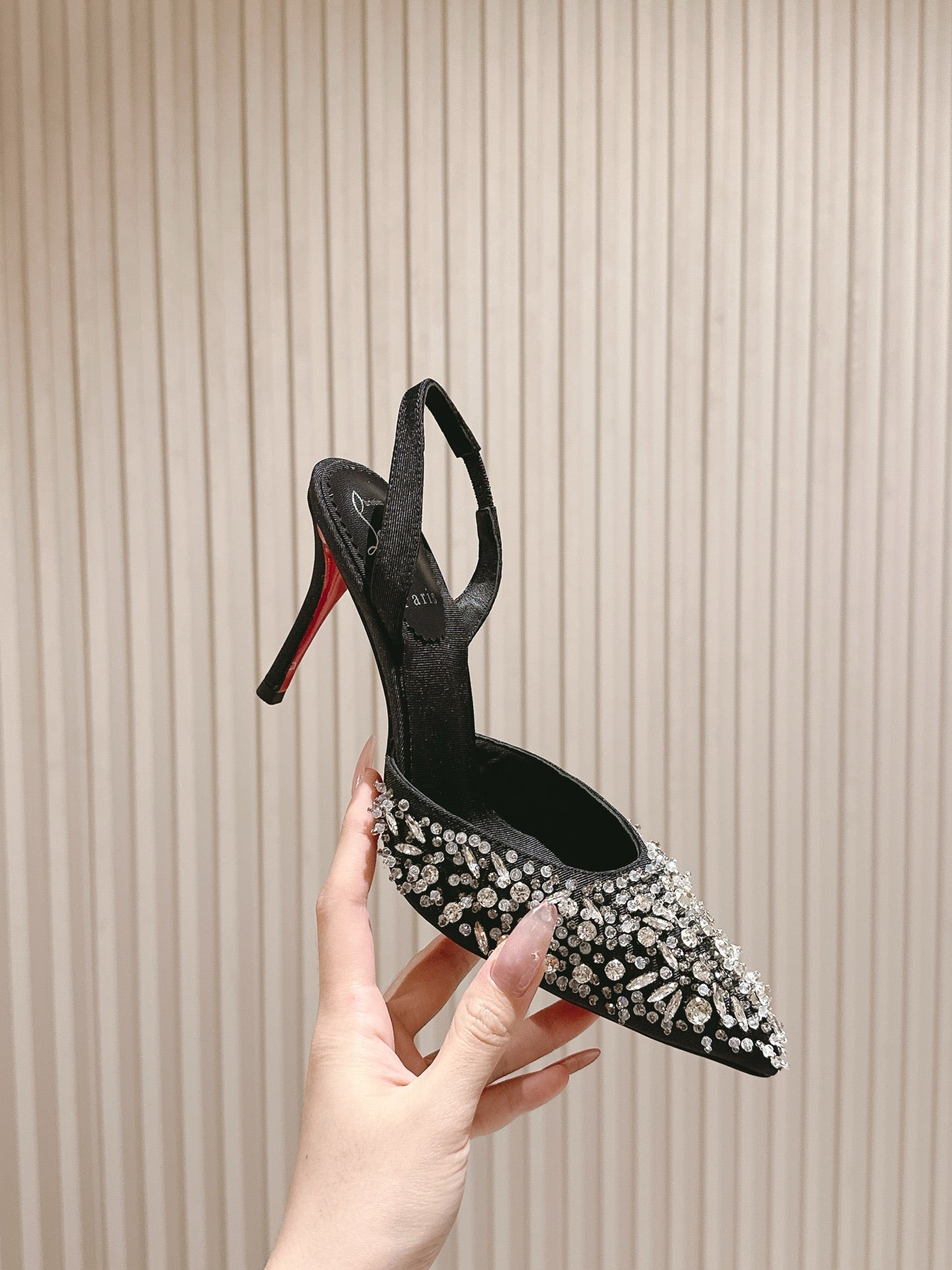 CL 25 Sling Back Black Imported Original Special 346318