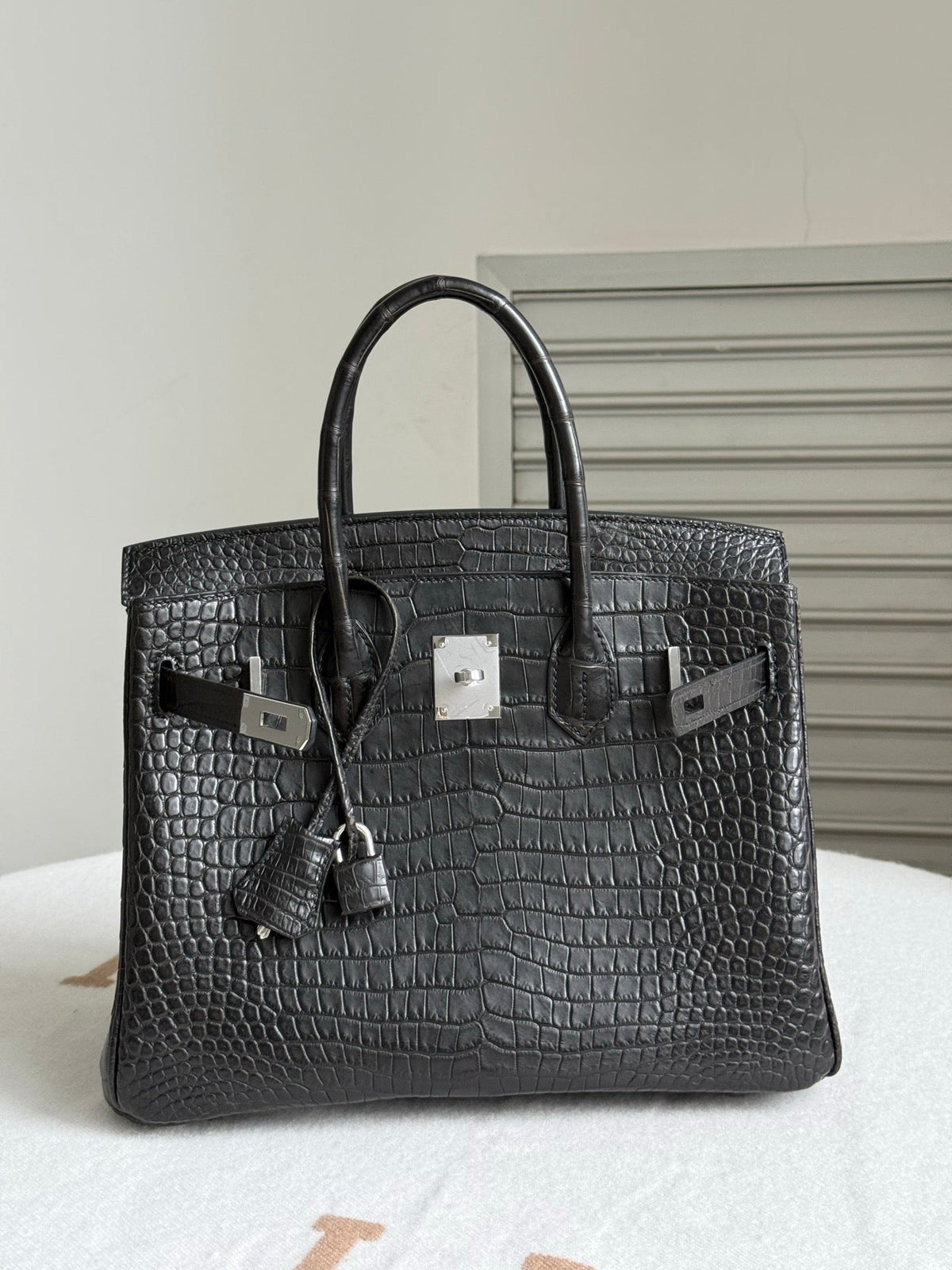 High-end Hermes 2026 Birkin Bag 30cm Crocodile Leather