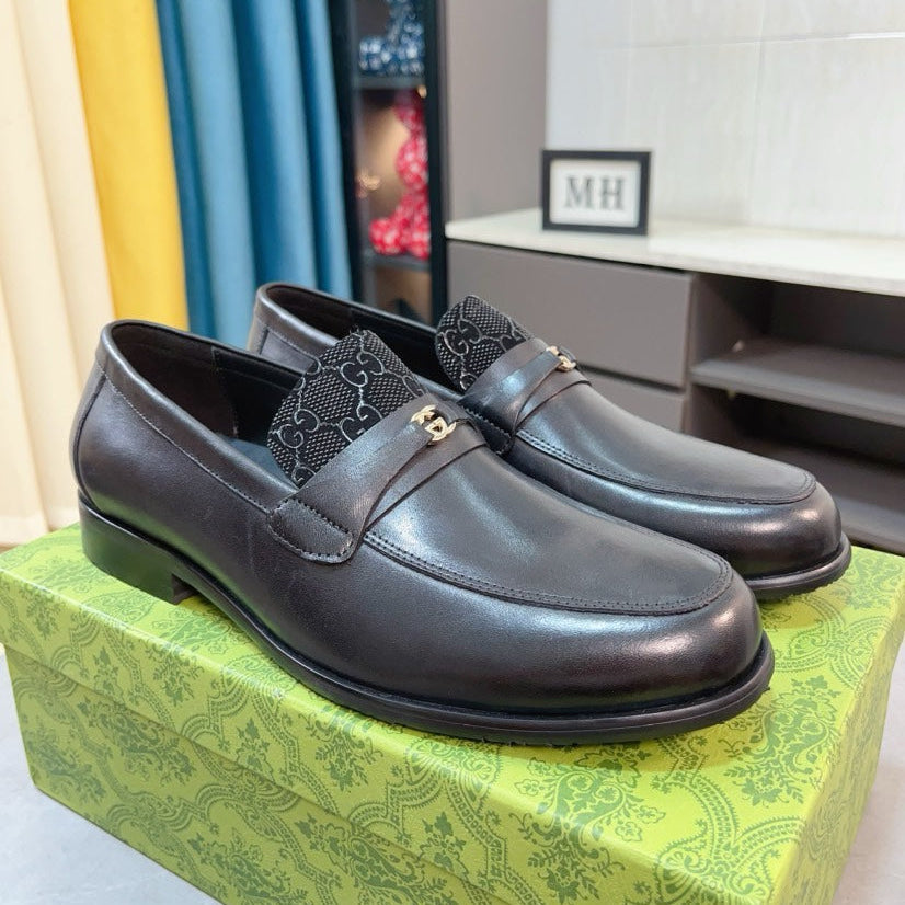 GG Men's Loafer Black Cowhide 233530