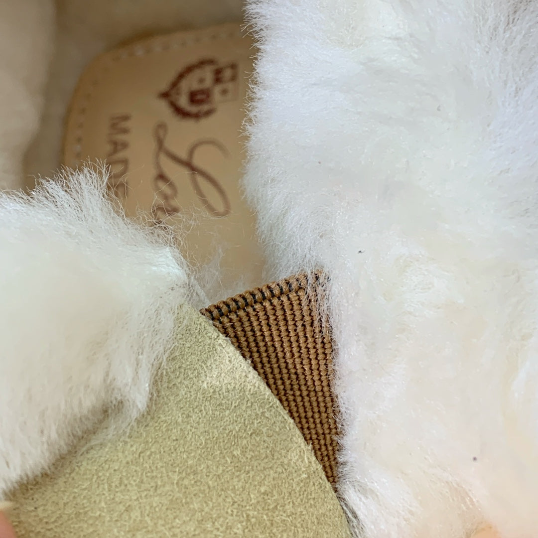 LP Open Walk Chukka Boot Light Lime Suede Lamb Fur