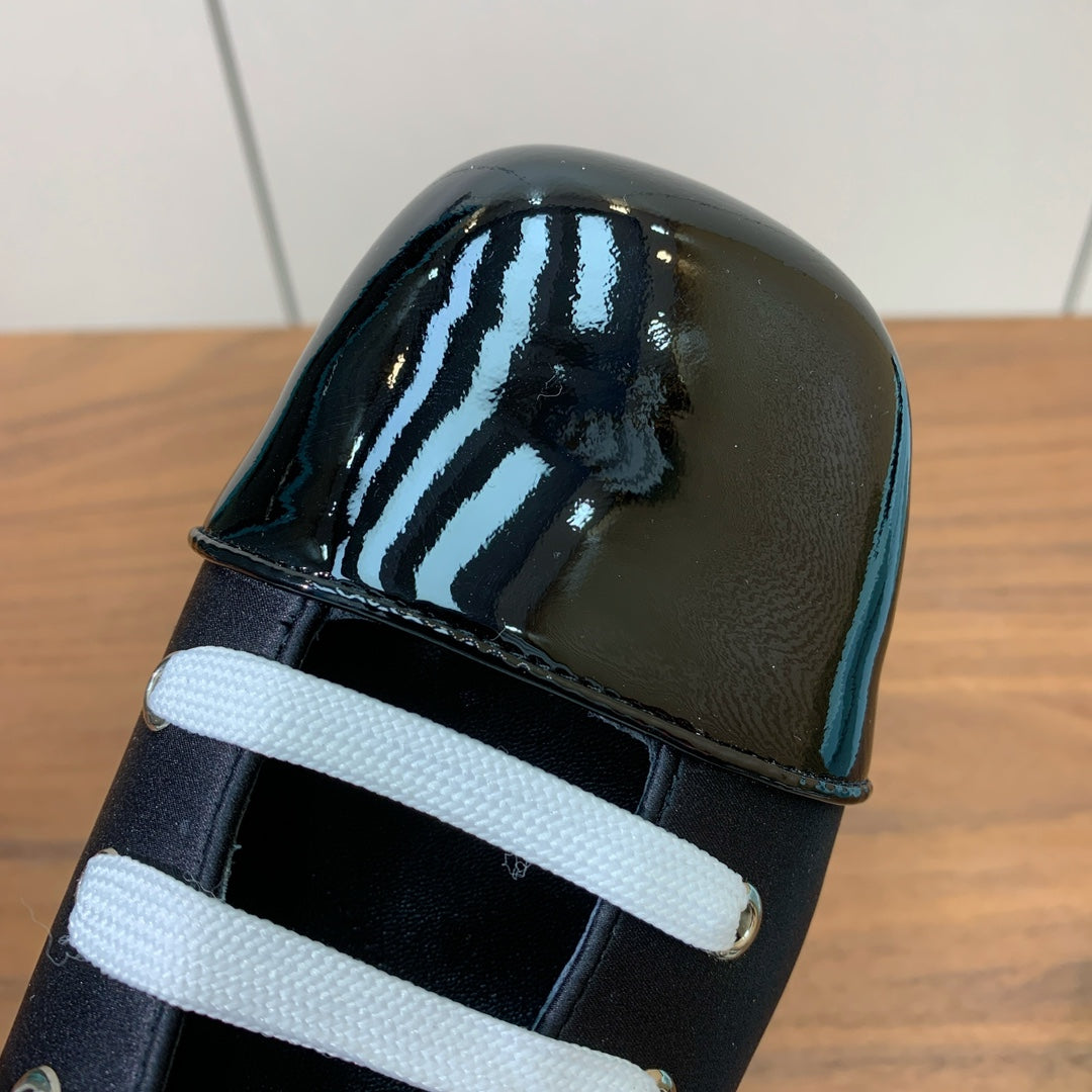 PRA 26S Chunky Heeled 40 Black Patent Leather 606373