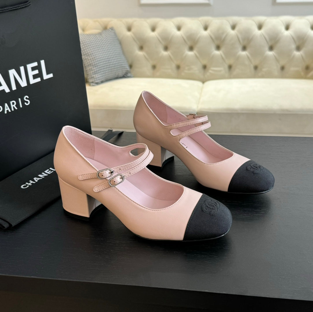 CC 25C Mary Jane Pink Sheepskin 212990