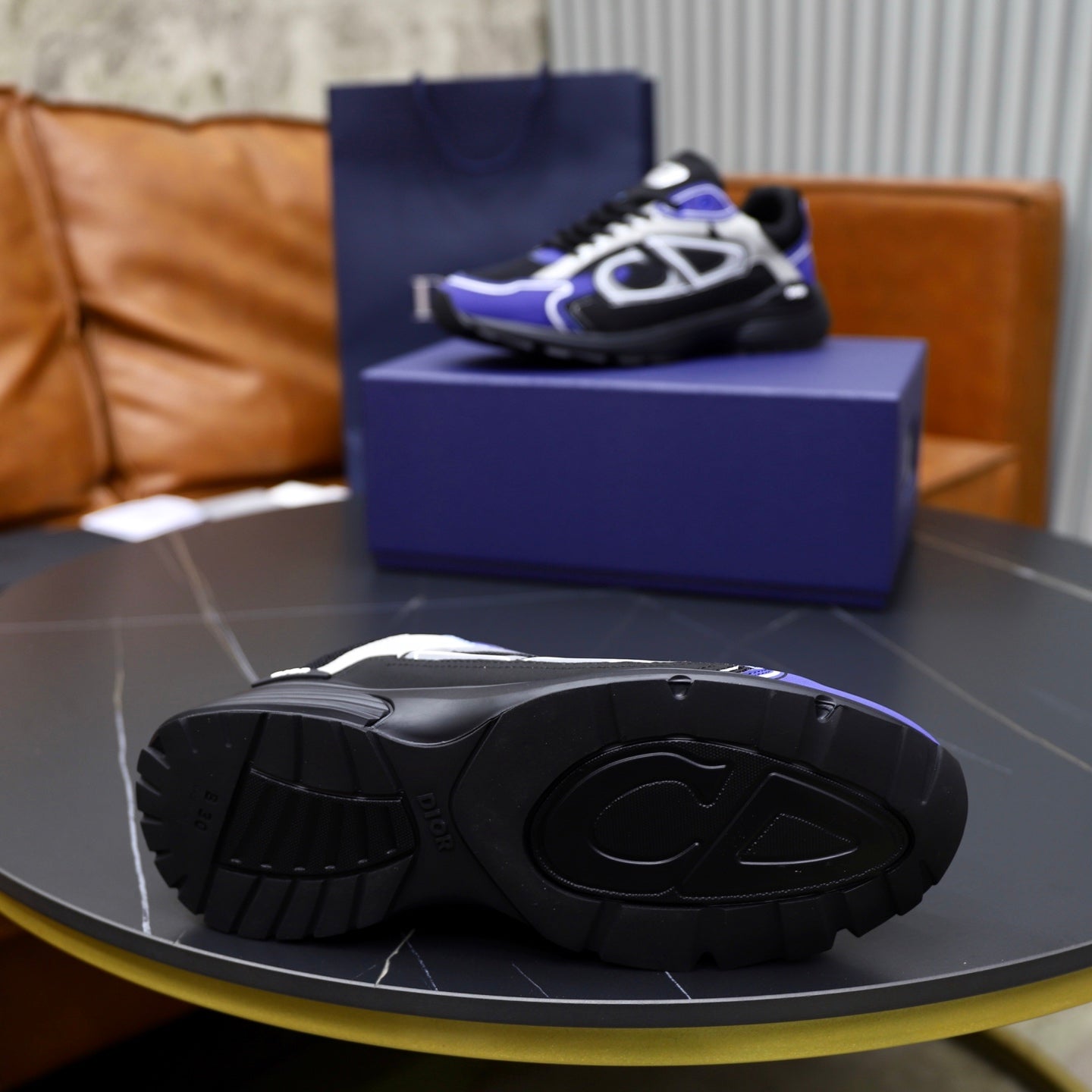 CD B30 Sneaker Black Mix Purple Mesh 643617