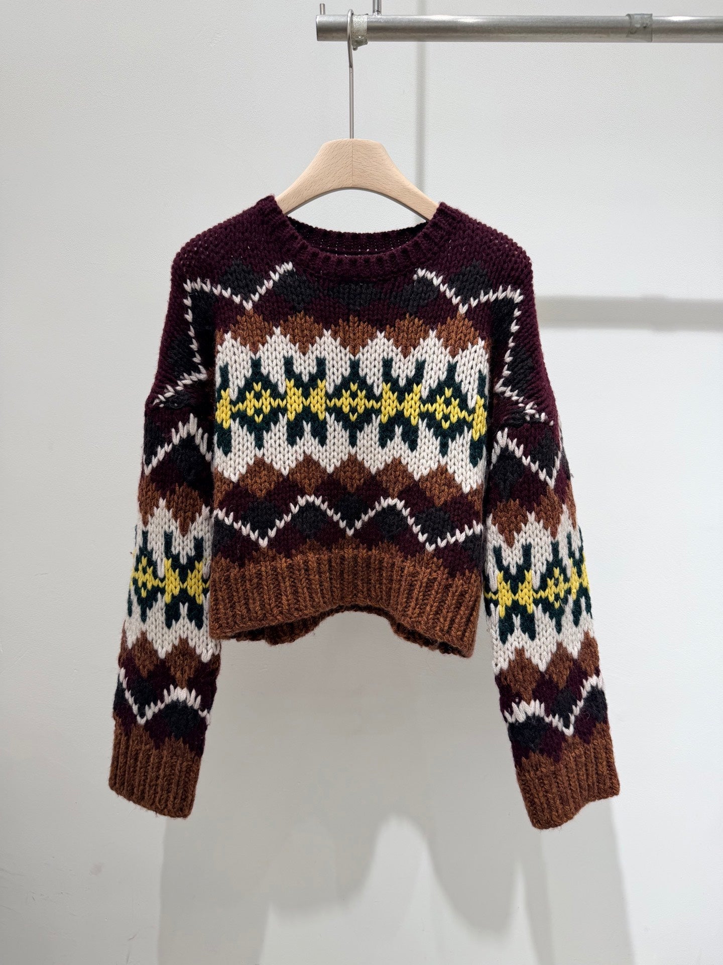 Celine 25 Sweater Multicolor Wool