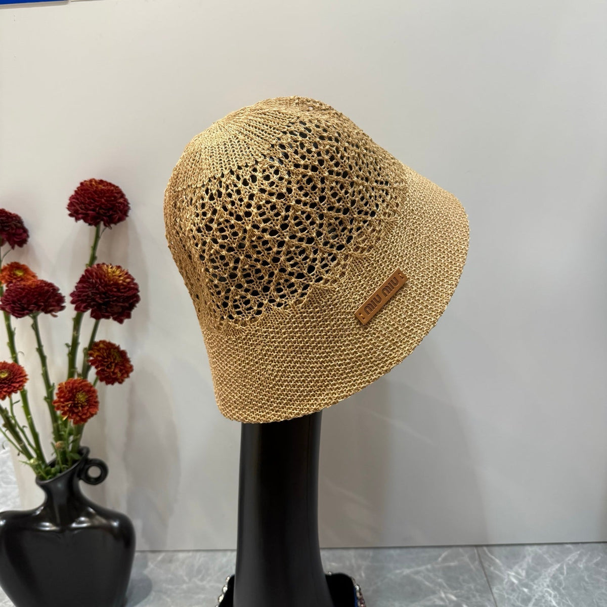 Miumiu Knitted Bucket Hat 214504