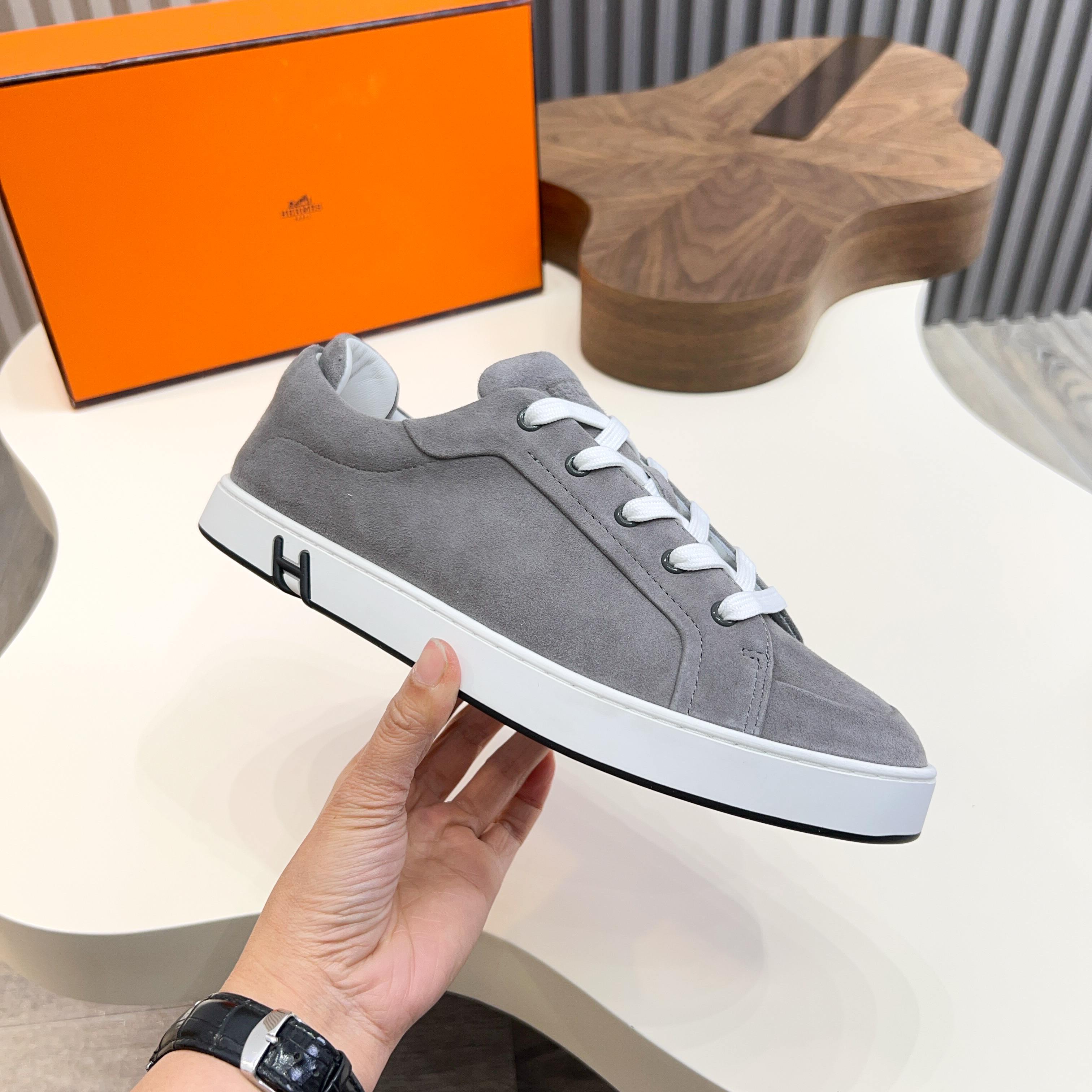 HM Men's Sneaker Grey Suede 602540
