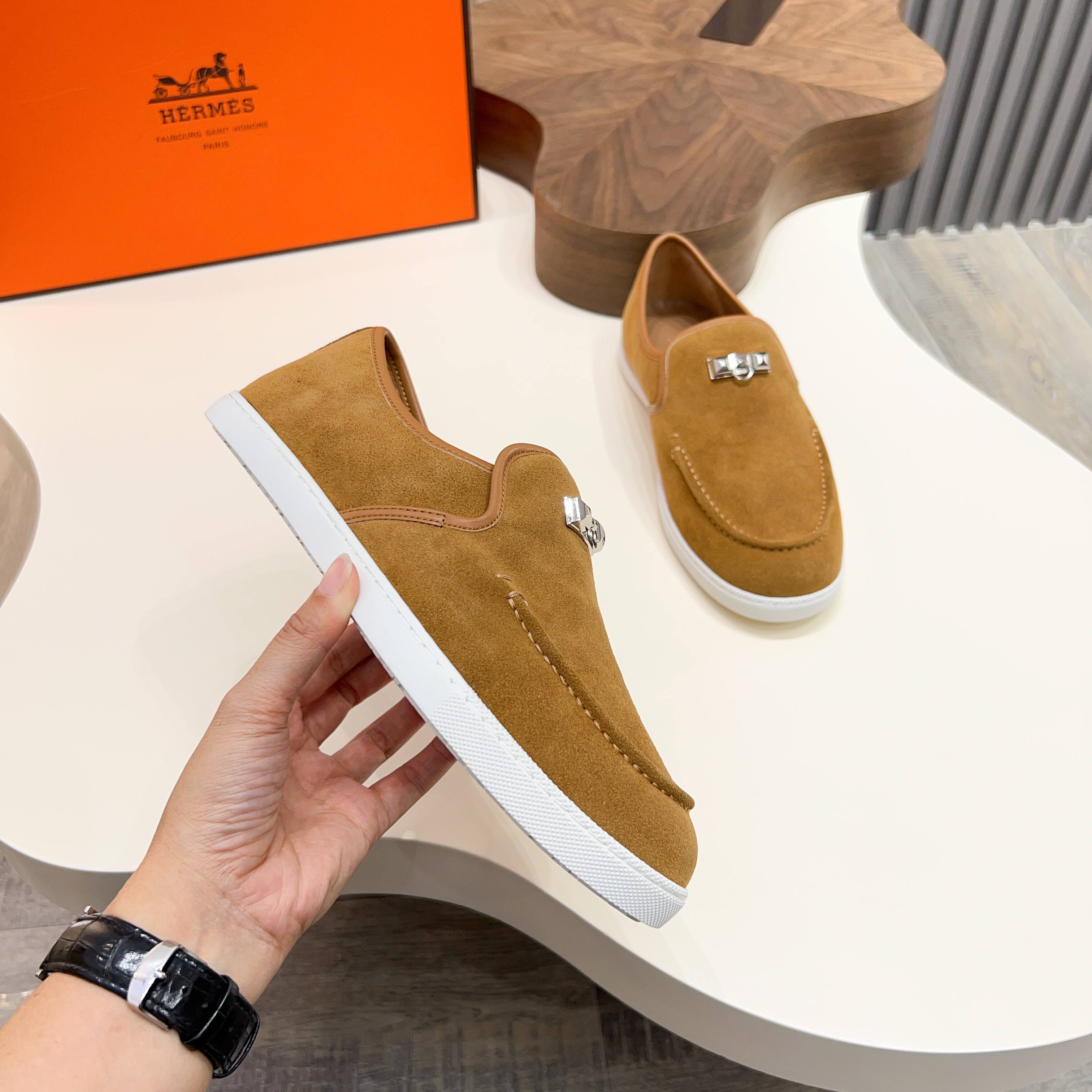 HM Men's Jour Loafer Brown Suede 687430