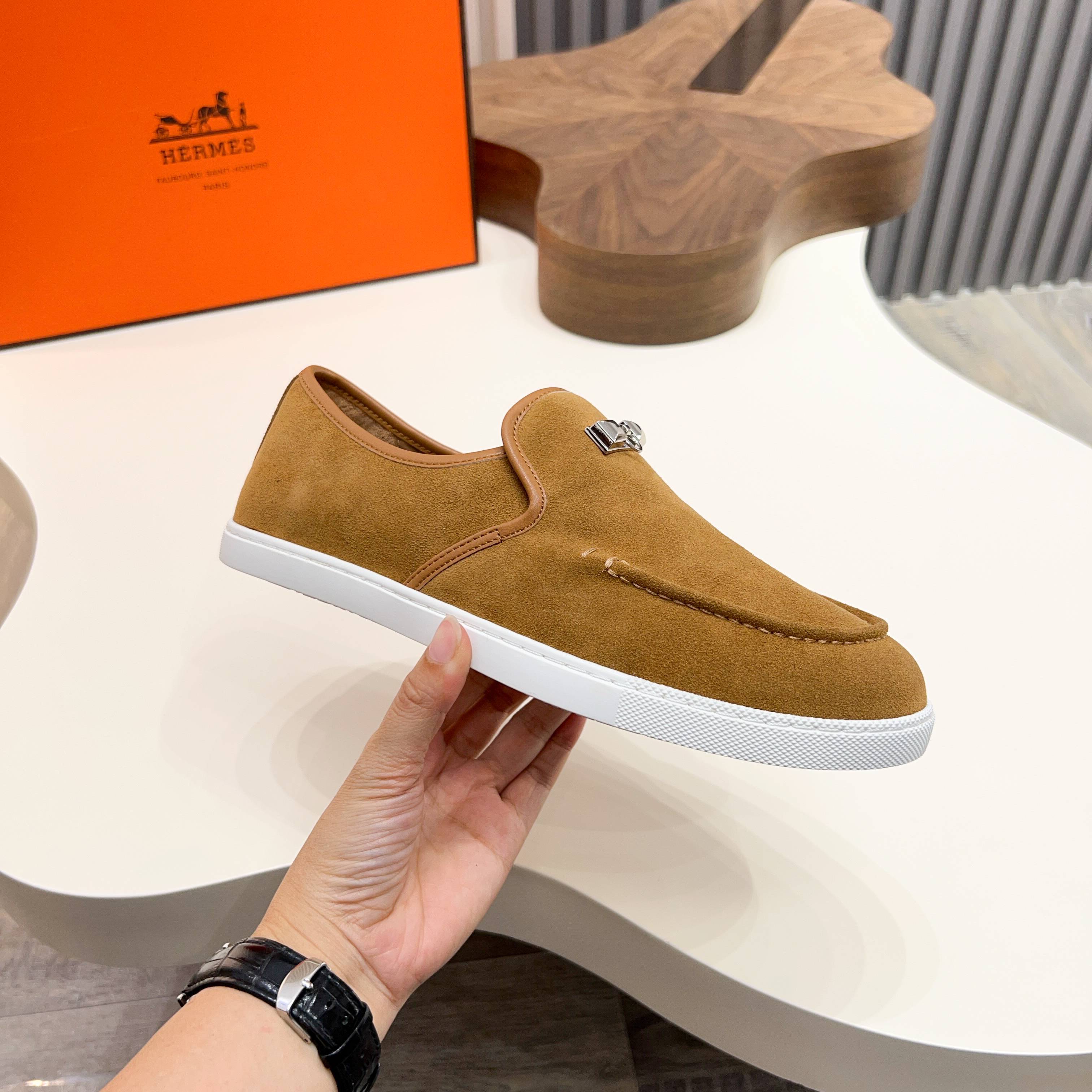 HM Men's Jour Loafer Brown Suede 687430