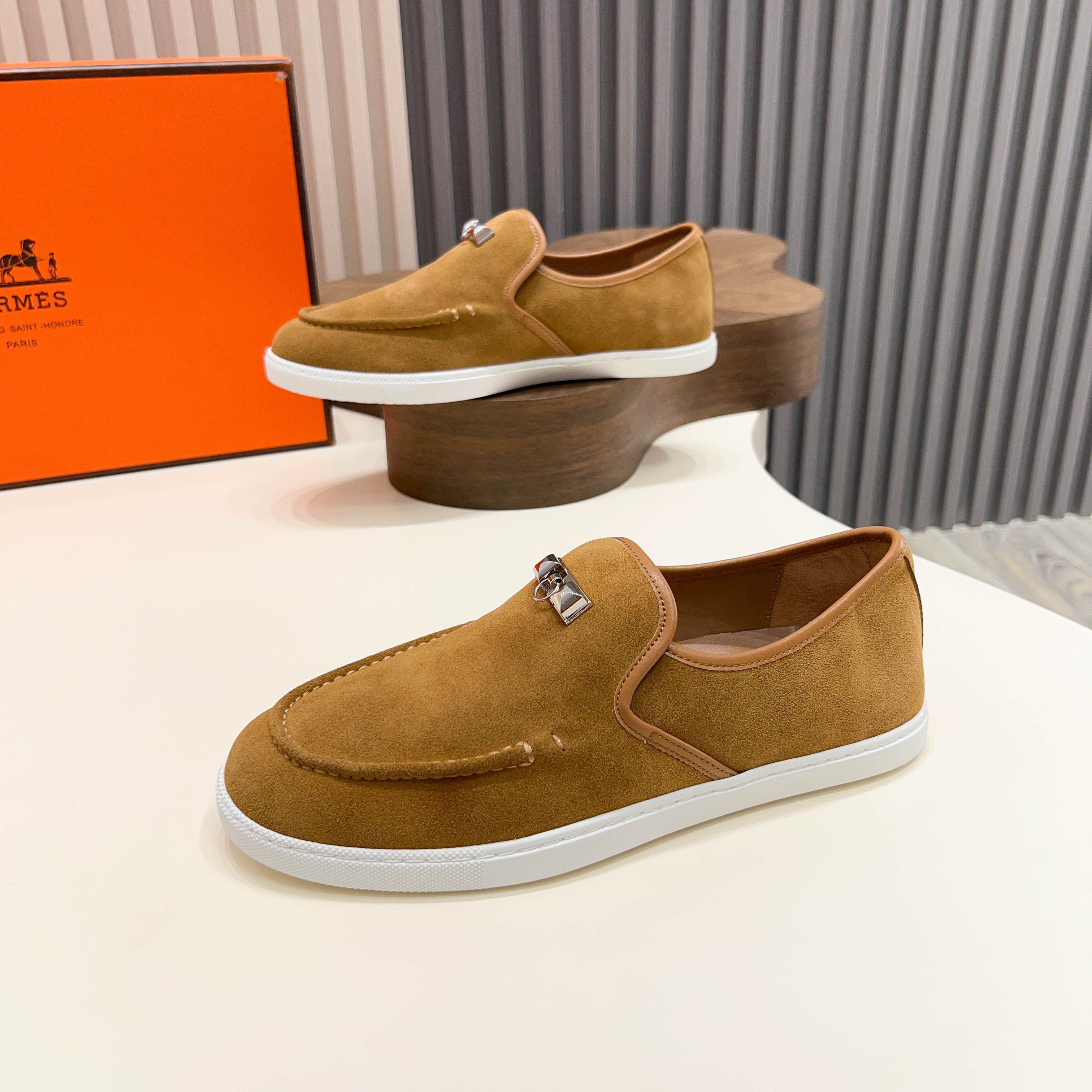 HM Men's Jour Loafer Brown Suede 687430