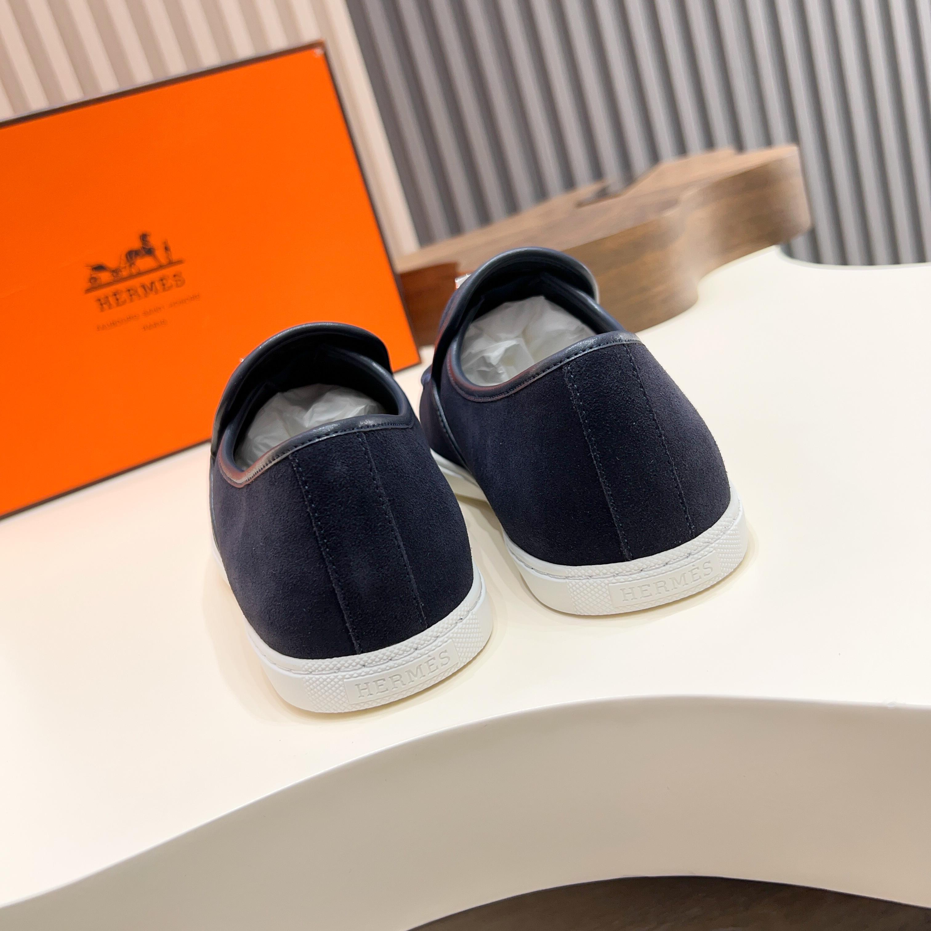 HM Men's Jour Loafer Navy Blue Suede 687431