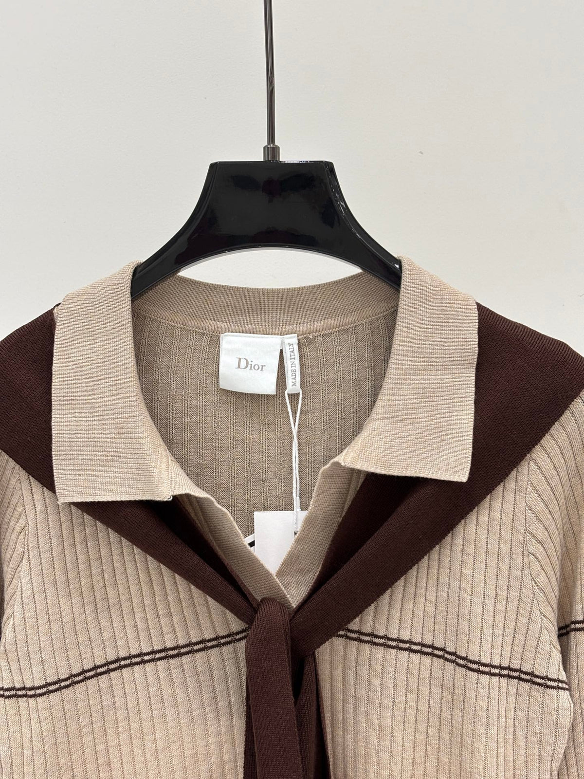 Dior 2026 Long-Sleeved Polo Sweater Wool 431818