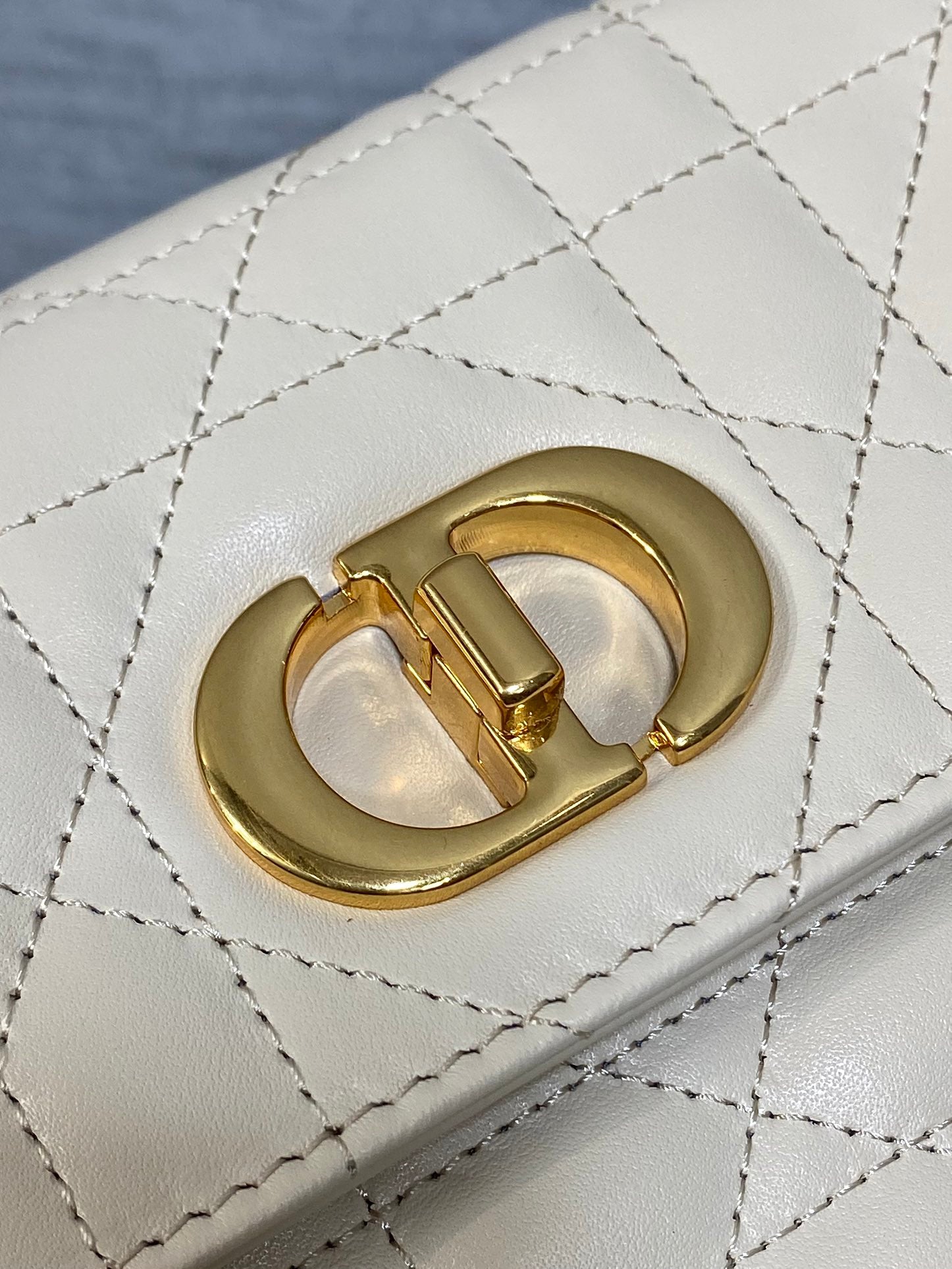 Dior 2025 Miss Caro 17 Bag Beige Calfskin 271086