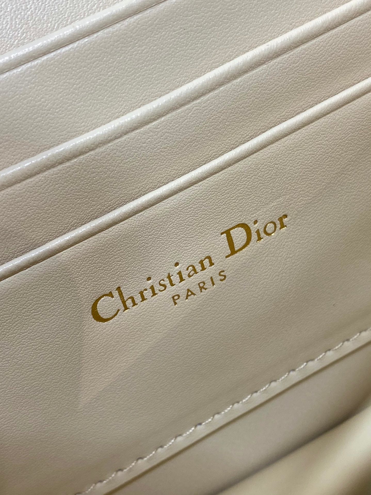 Dior 2025 Miss Caro 17 Bag Beige Calfskin 271086
