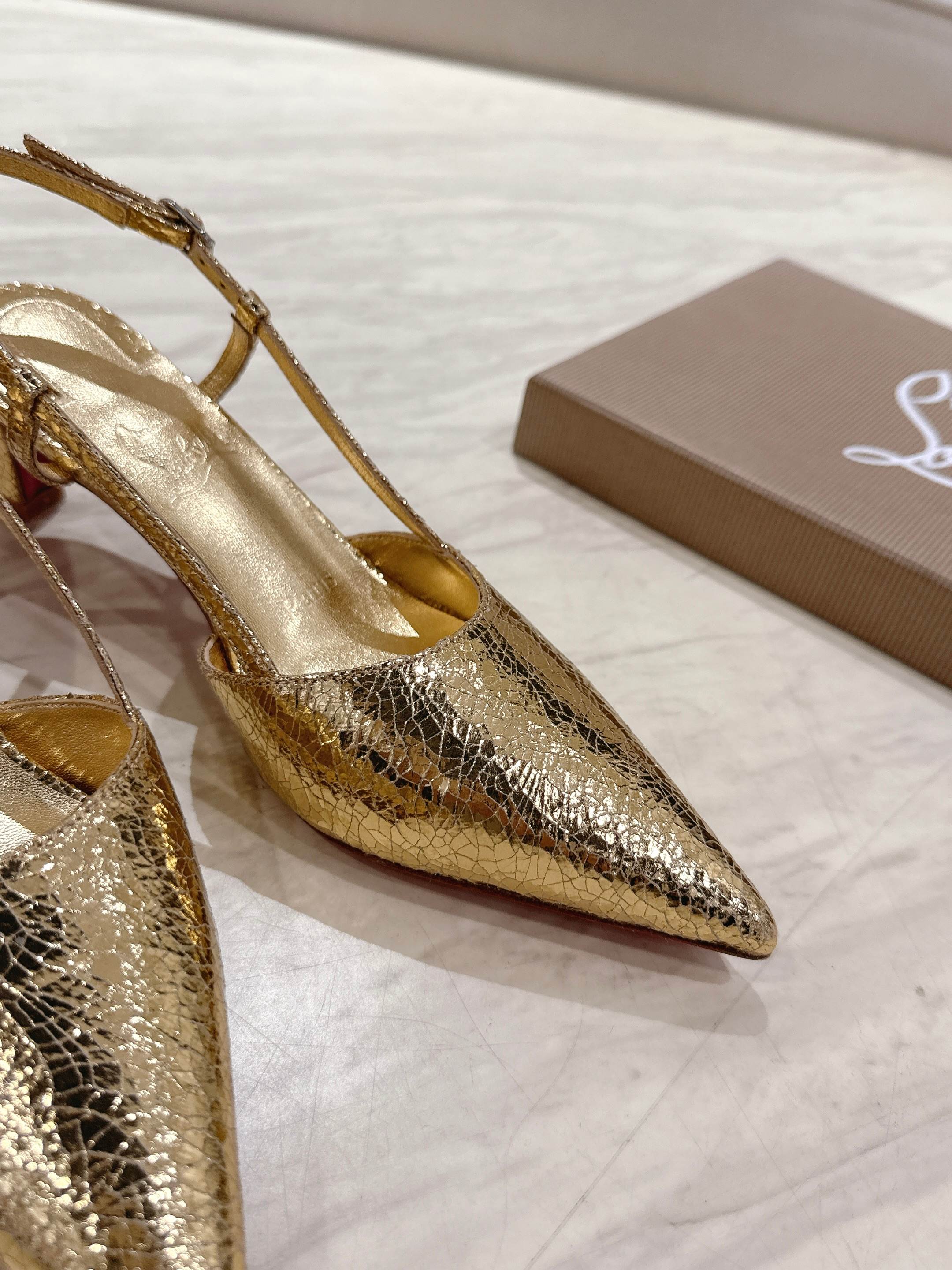 CL 25 Slingback Gold Original Fabric 335141