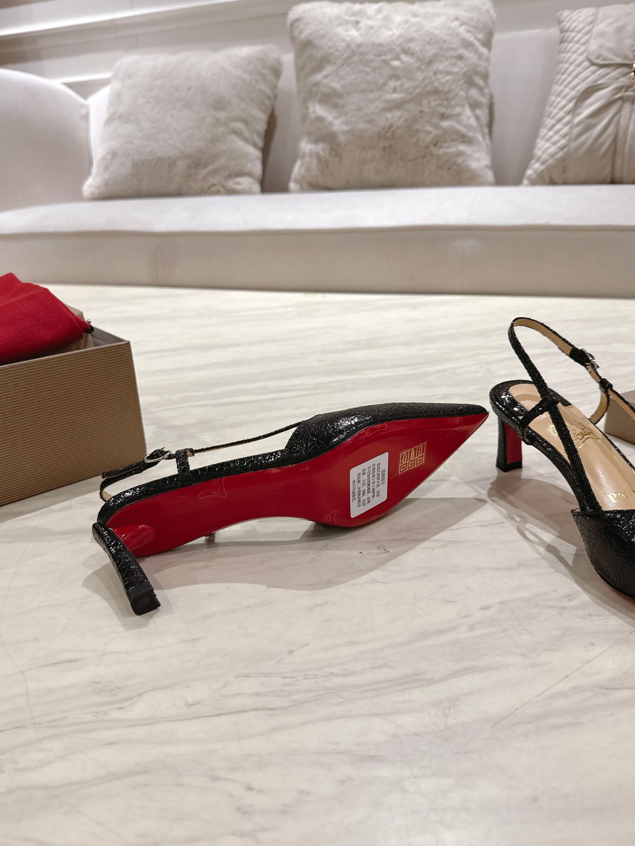 CL 25 Slingback Black Original Fabric 335142