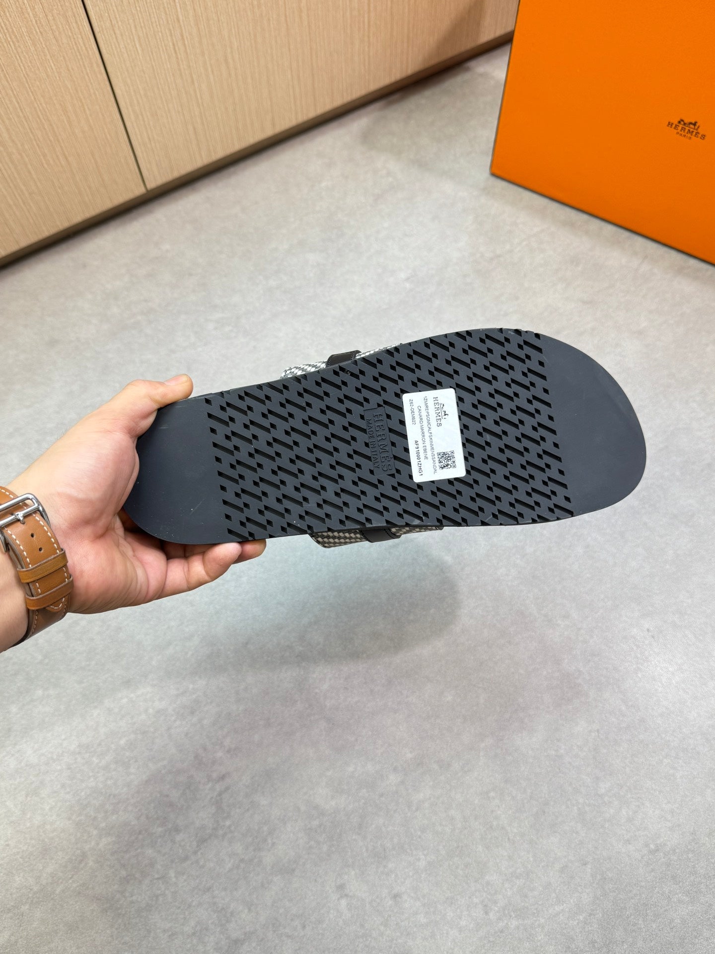 HM Men's Jackson Sandals Woven Calfskin 722030