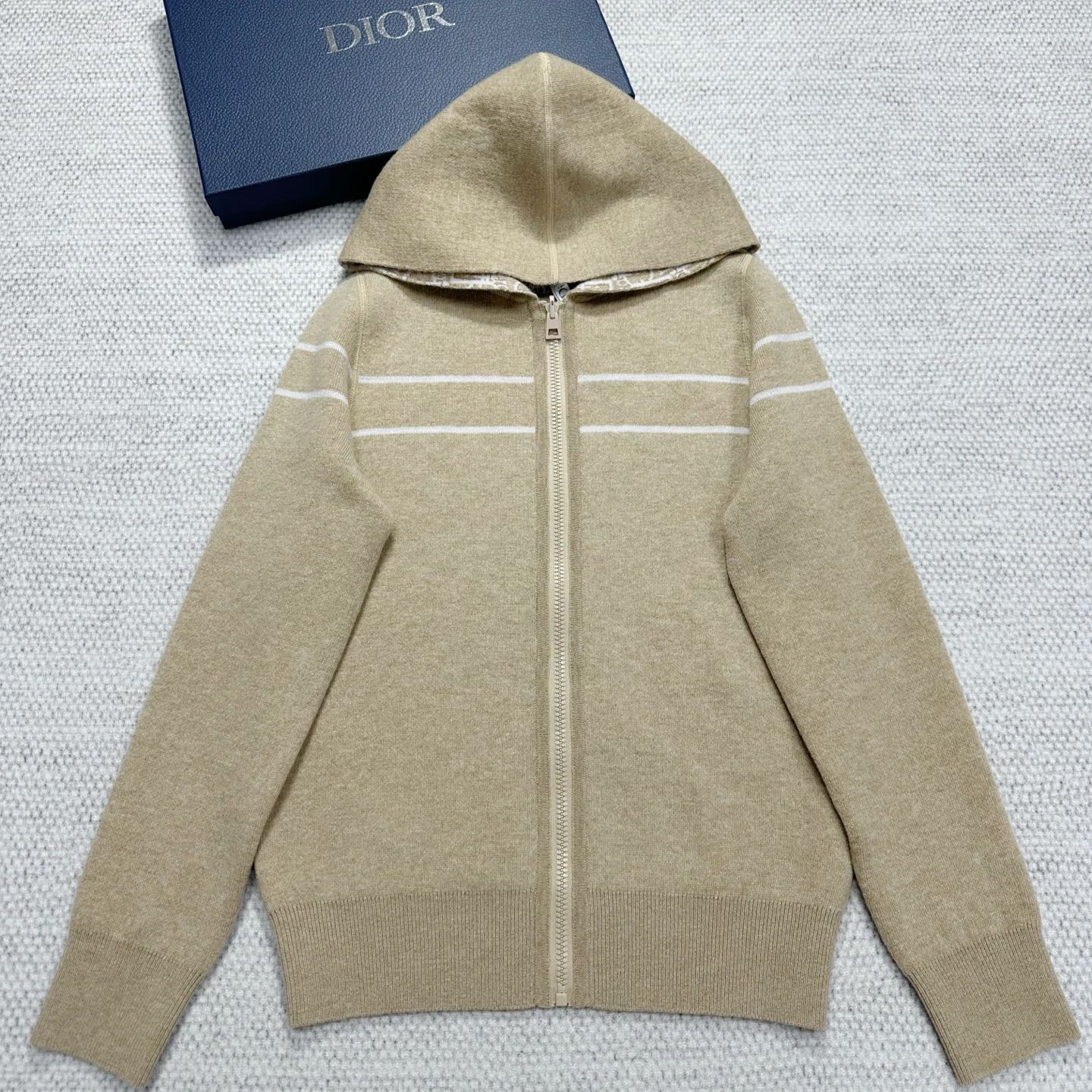 CD Double-Faced Cardigan Cashmere