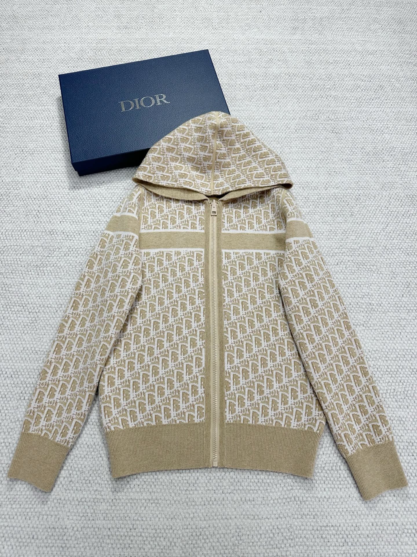 CD Double-Faced Cardigan Cashmere