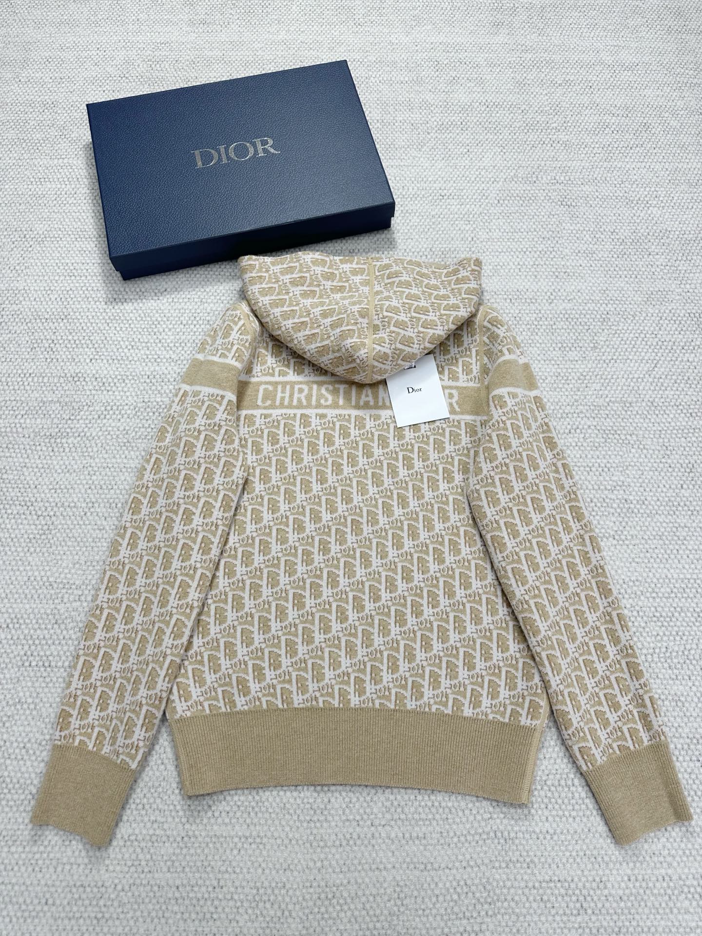 CD Double-Faced Cardigan Cashmere