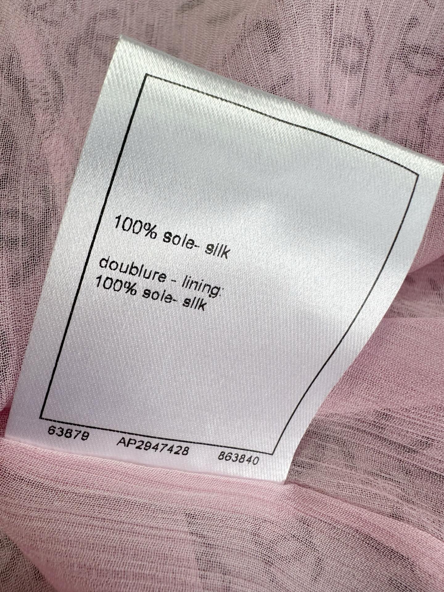 CC 25 Camisole Pink Silk