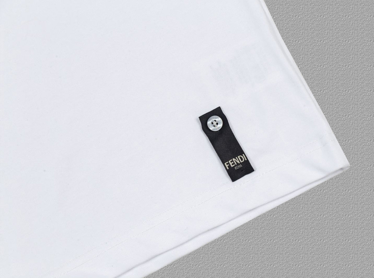 Fendi 2026 Men's Short-Sleeve T-Shirt Cotton 805990