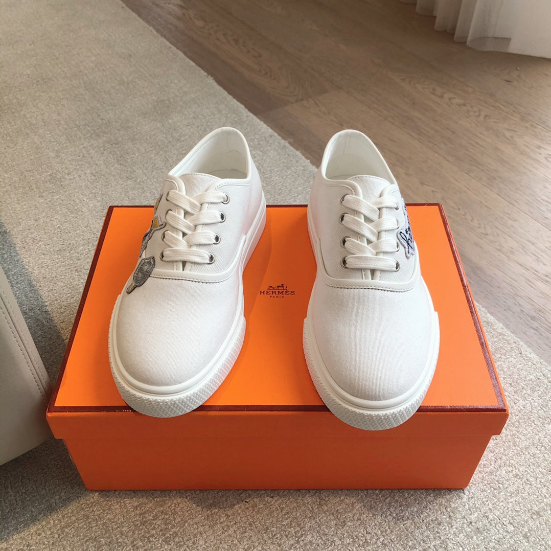 HM INNOCENT SNEAKER WHITE DENIM